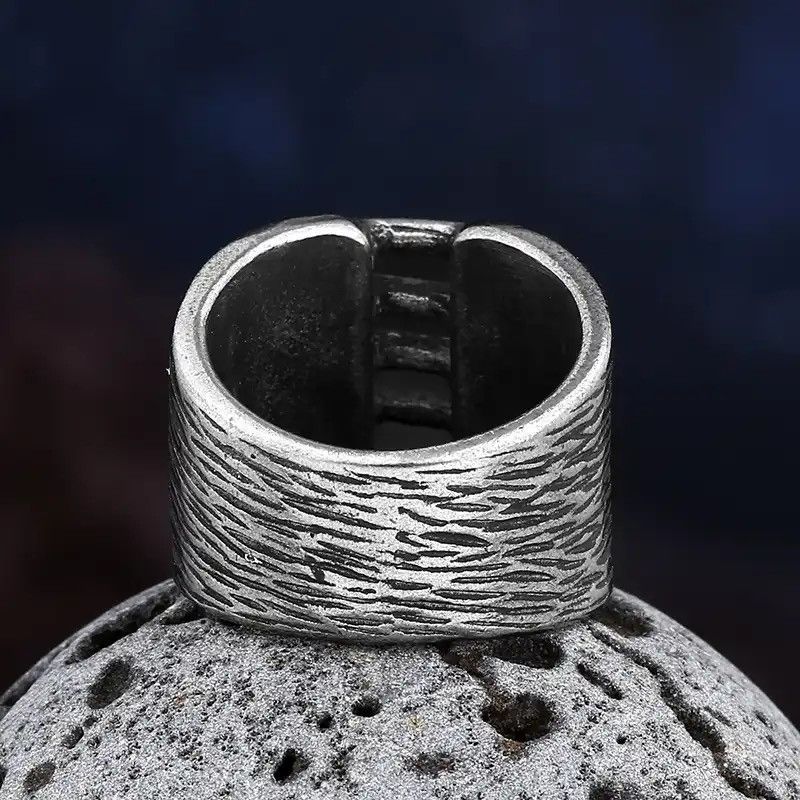 Jewelry × Vintage Vintage Hammer Retro Punk Classic Ring Size ONE SIZE - 3 Thumbnail