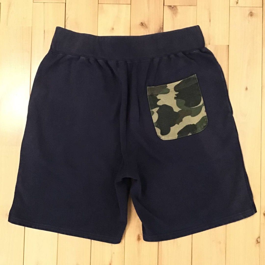 Bape BAPE camo Shark sweat shorts navy a bathing ape ★size XL Size US 36 / EU 52 - 3 Thumbnail