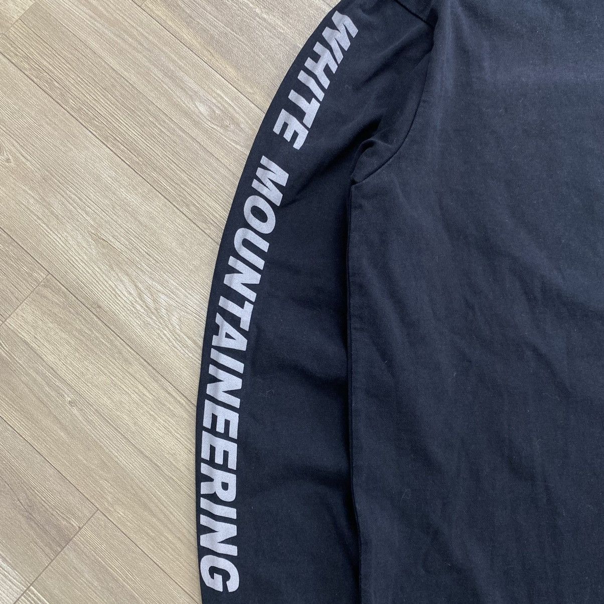 White Mountaineering White Mountaineering X Denham Spell Out T Shirt Long Sleeve Size US L / EU 52-54 / 3 - 9 Thumbnail