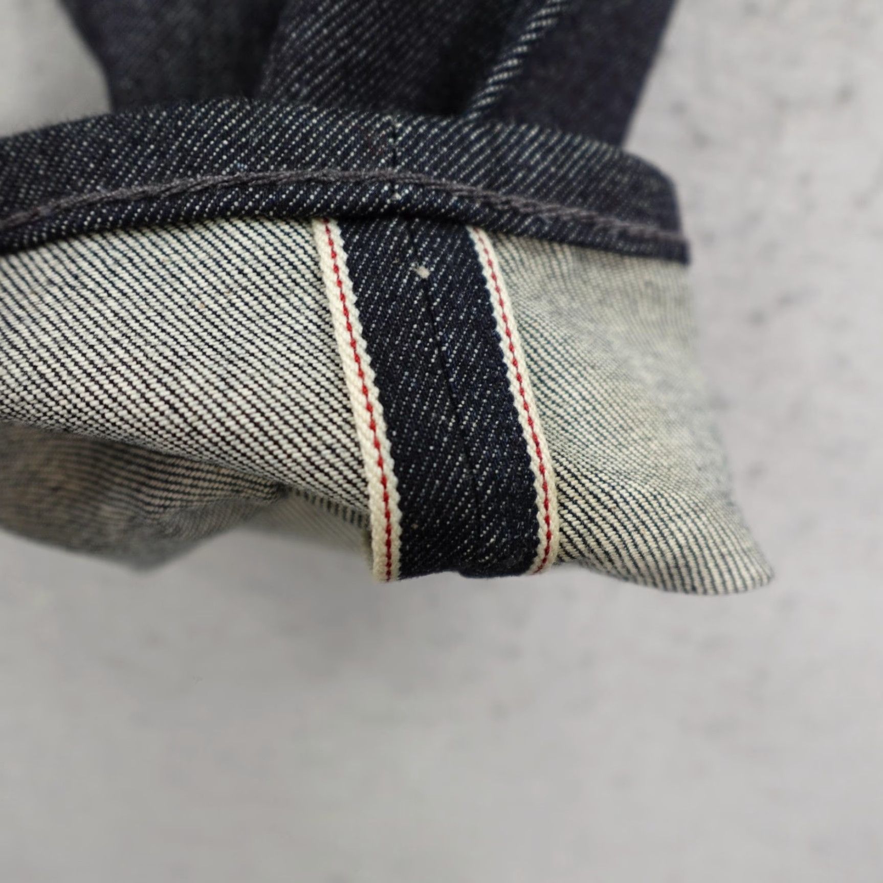 Denime DSTLD Jeans Mens 36x32 Skinny Fit Selvedge Denim Charcoal Gray Inseam 32 Waist 36 Mens Size US 36 / EU 52 - 4 Thumbnail