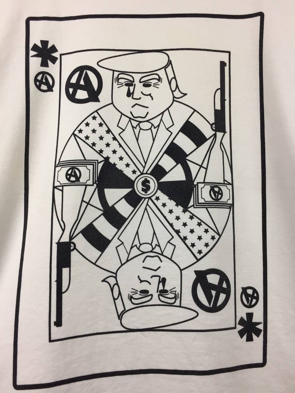 Sasquatchfabrix Sasquatchfabrix King Trump Satirical Graphic Tee Size US L / EU 52-54 / 3 - 4 Thumbnail