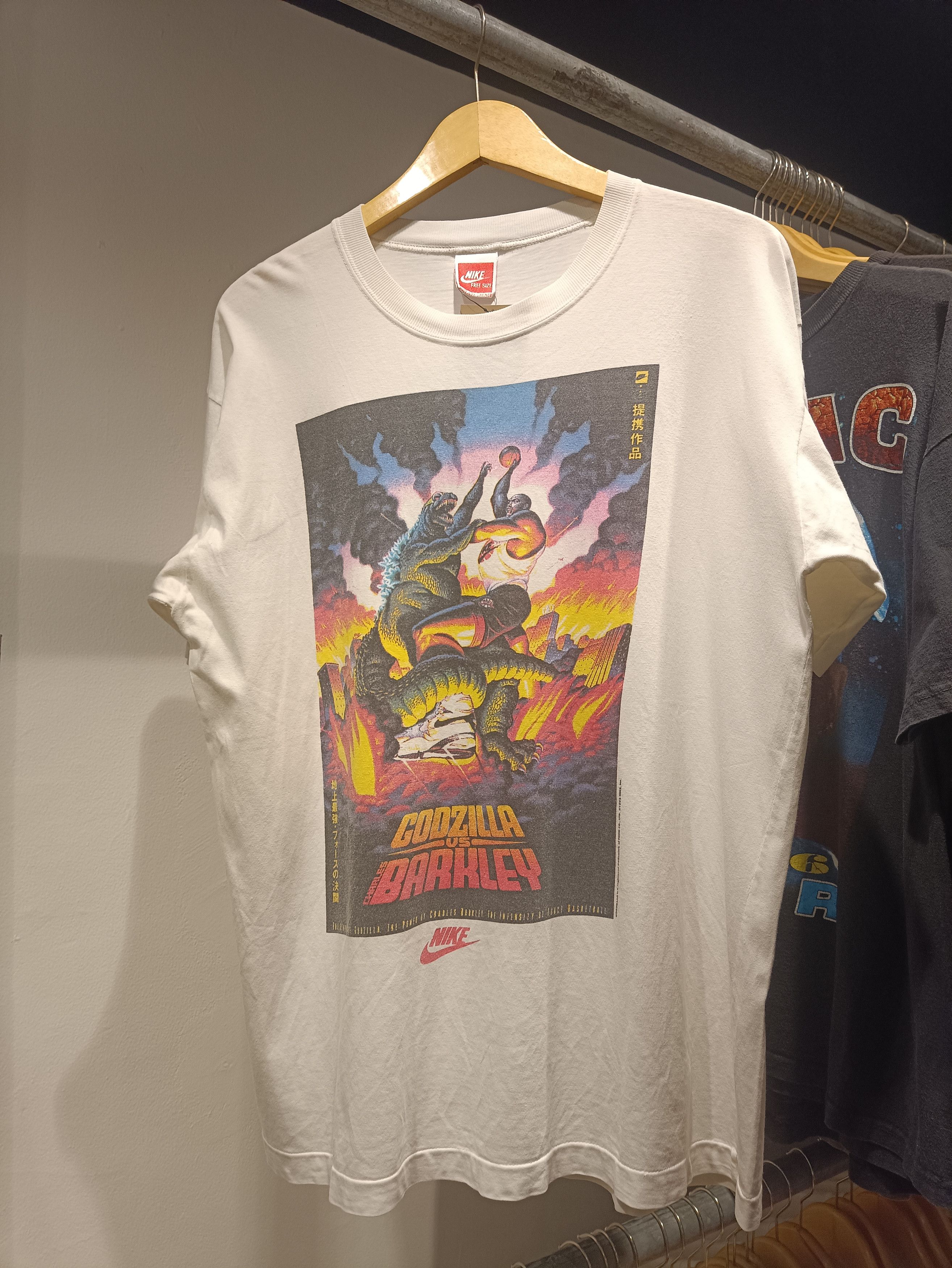 Nike × Vintage vintage 1992 nike Godzilla vs Barkley Size US XL / EU 56 / 4 - 1 Thumbnail