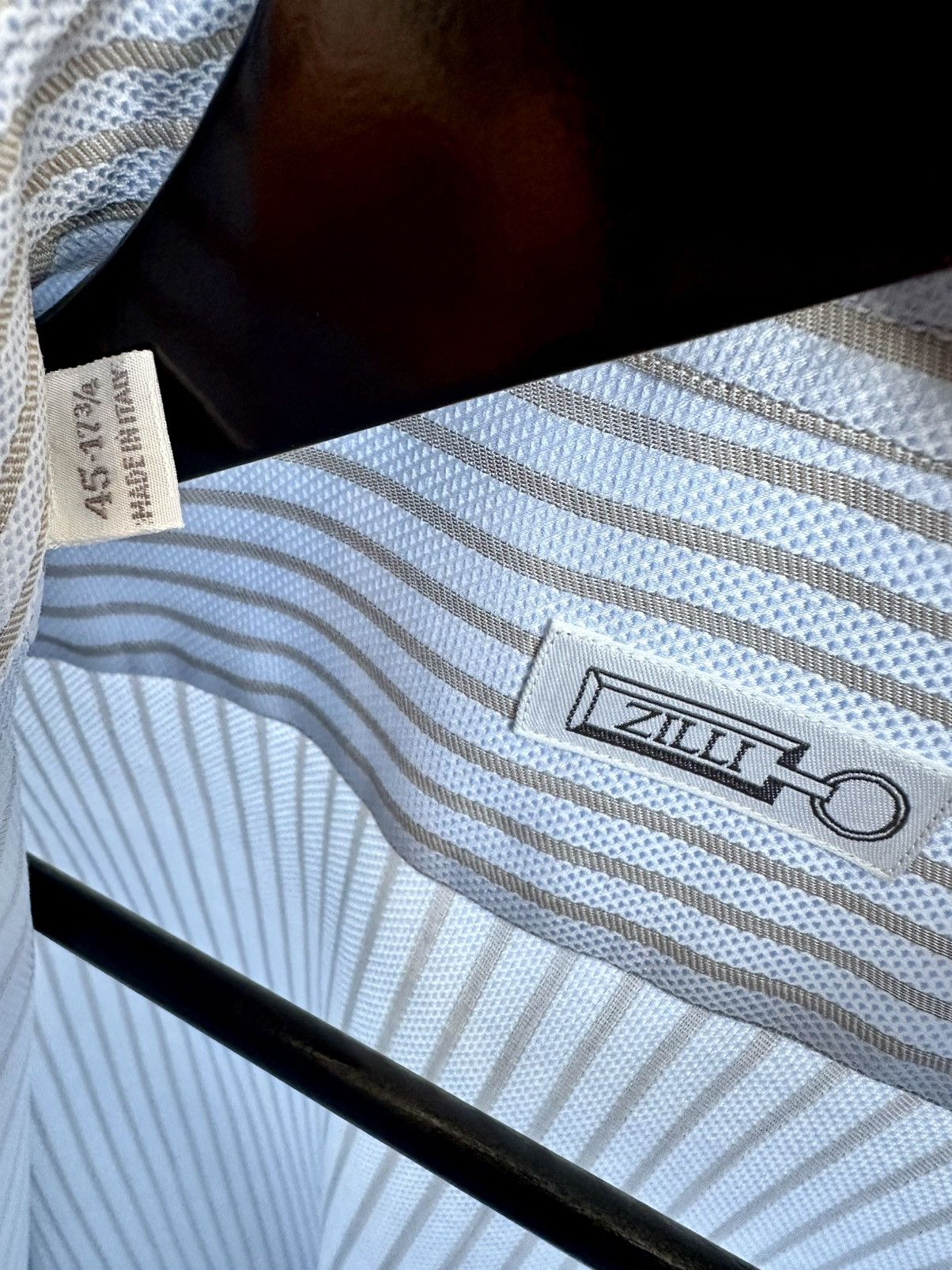 Zilli Men’s shirt ZILLI Size US XL / EU 56 / 4 - 5 Thumbnail