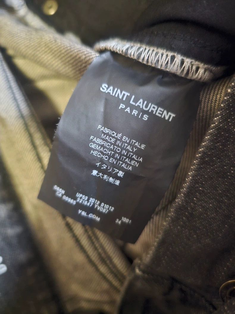 Saint Laurent Paris Saint Laurent Paris jeans 2505-Nextarrow Size US 34 / EU 50 - 7 Thumbnail