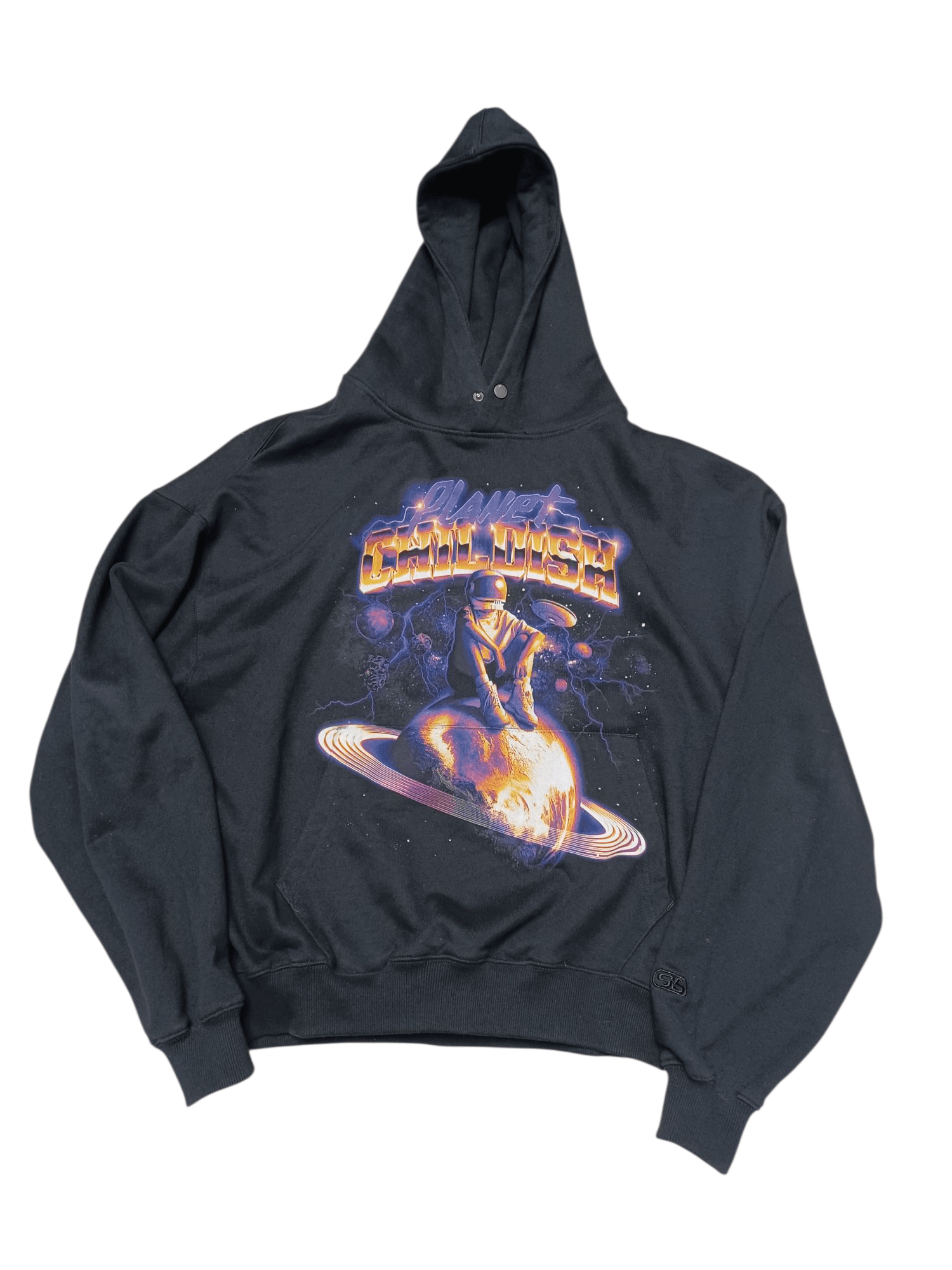 CHILDS CHILDISH PLANET FIRE HEAVY COTTON SK8 HOODIE Size US M / EU 48-50 / 2 - 1 Thumbnail