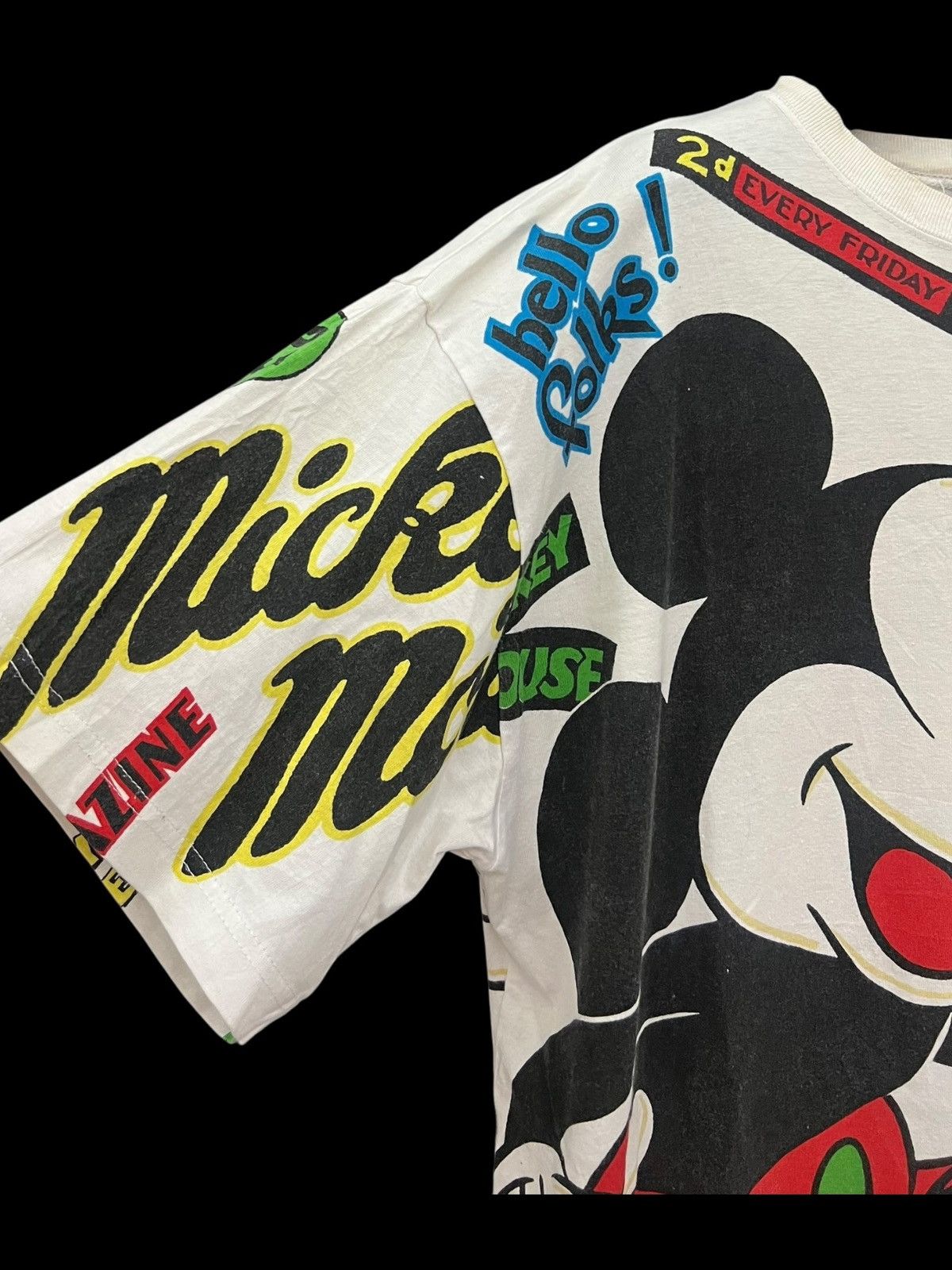 Mickey Mouse BINTAGE FULL PRINT MICKEY MOUSE SHIRT Size US XL / EU 56 / 4 - 8 Thumbnail