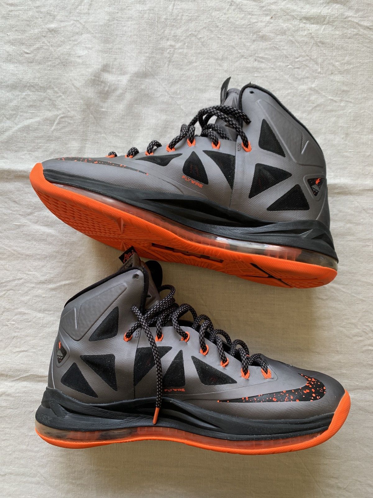 Nike Nike Lebron X ‘Lava’ Size US 10.5 / EU 43-44 - 7 Thumbnail