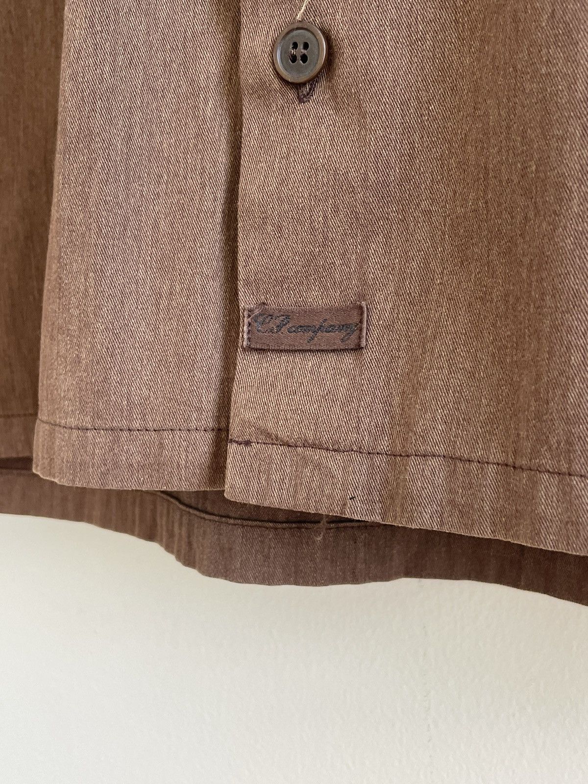 C.P. Company VTG '98 CP Company Brown Dual Pocket Shirt Cotton 4 Size US XL / EU 56 / 4 - 5 Thumbnail