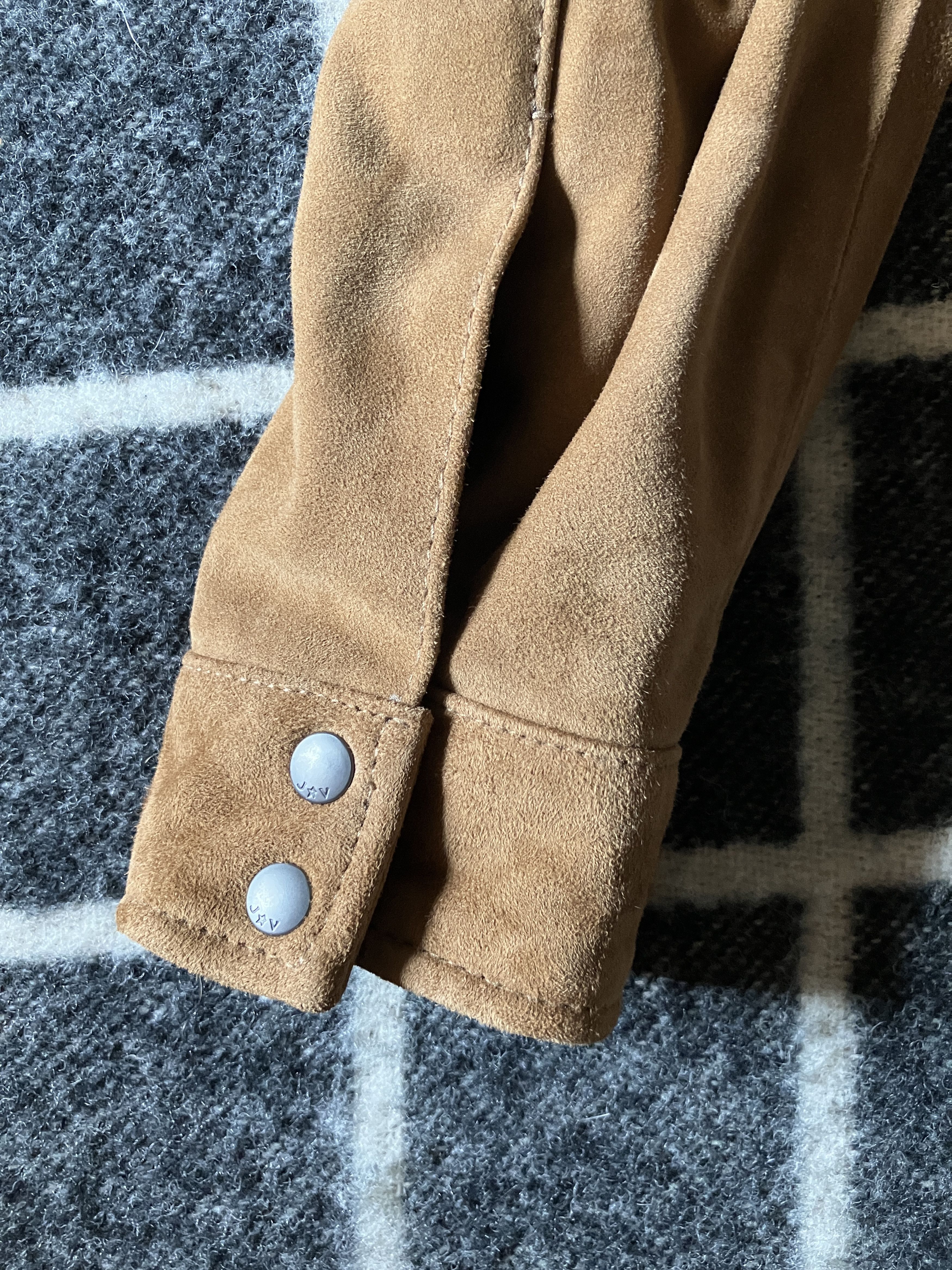 John Varvatos Suede Jacket Size US S / EU 44-46 / 1 - 4 Thumbnail