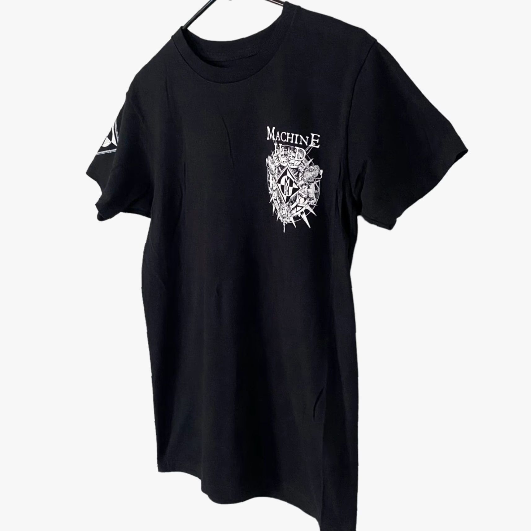 Vintage VINTAGE Machine Head Catharsis Tour T-Shirt Mens Small Black Graphic Heavy Metal Rock Tee Size US S / EU 44-46 / 1 - 2 Thumbnail