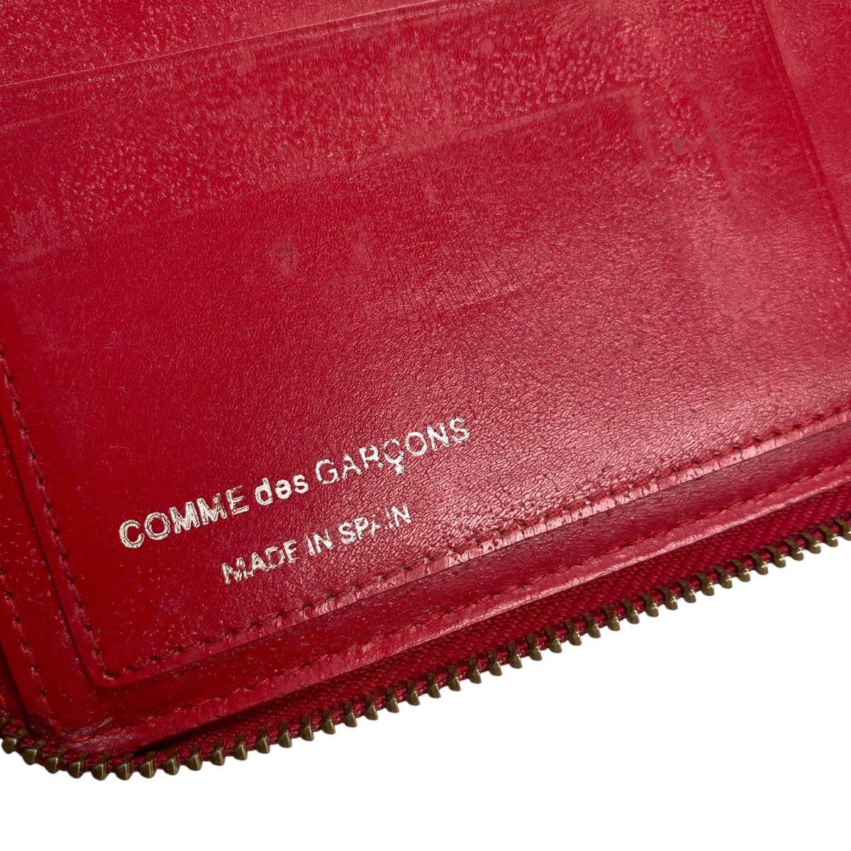 Comme des Garcons × Comme des Garcons Homme Plus × Junya Watanabe Vintage Comme des Garcons Red Wallet Size ONE SIZE - 7 Thumbnail