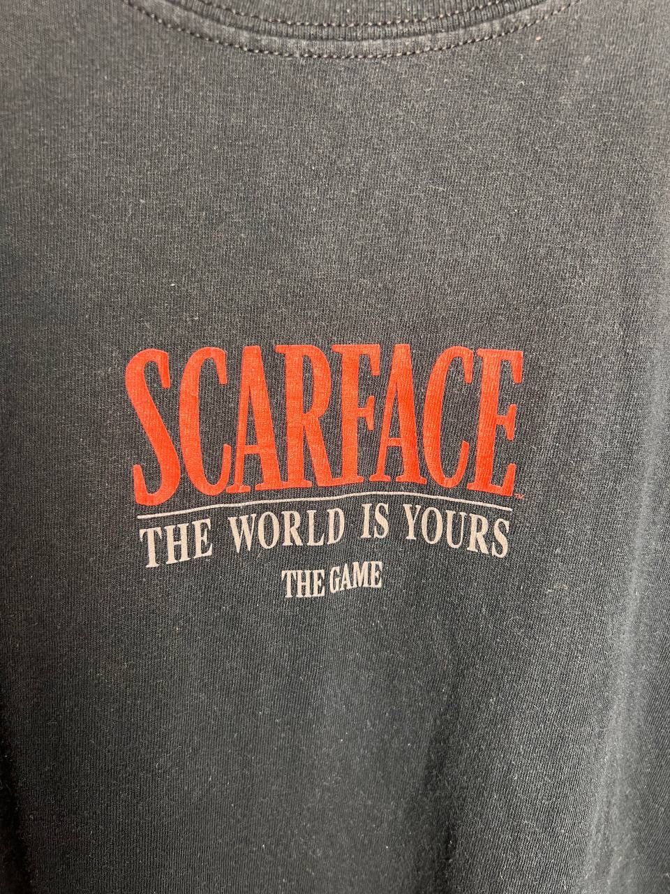 Universal Studios Scarface The World Is Yours The Game 2006 promotional tee Size US L / EU 52-54 / 3 - 4 Thumbnail