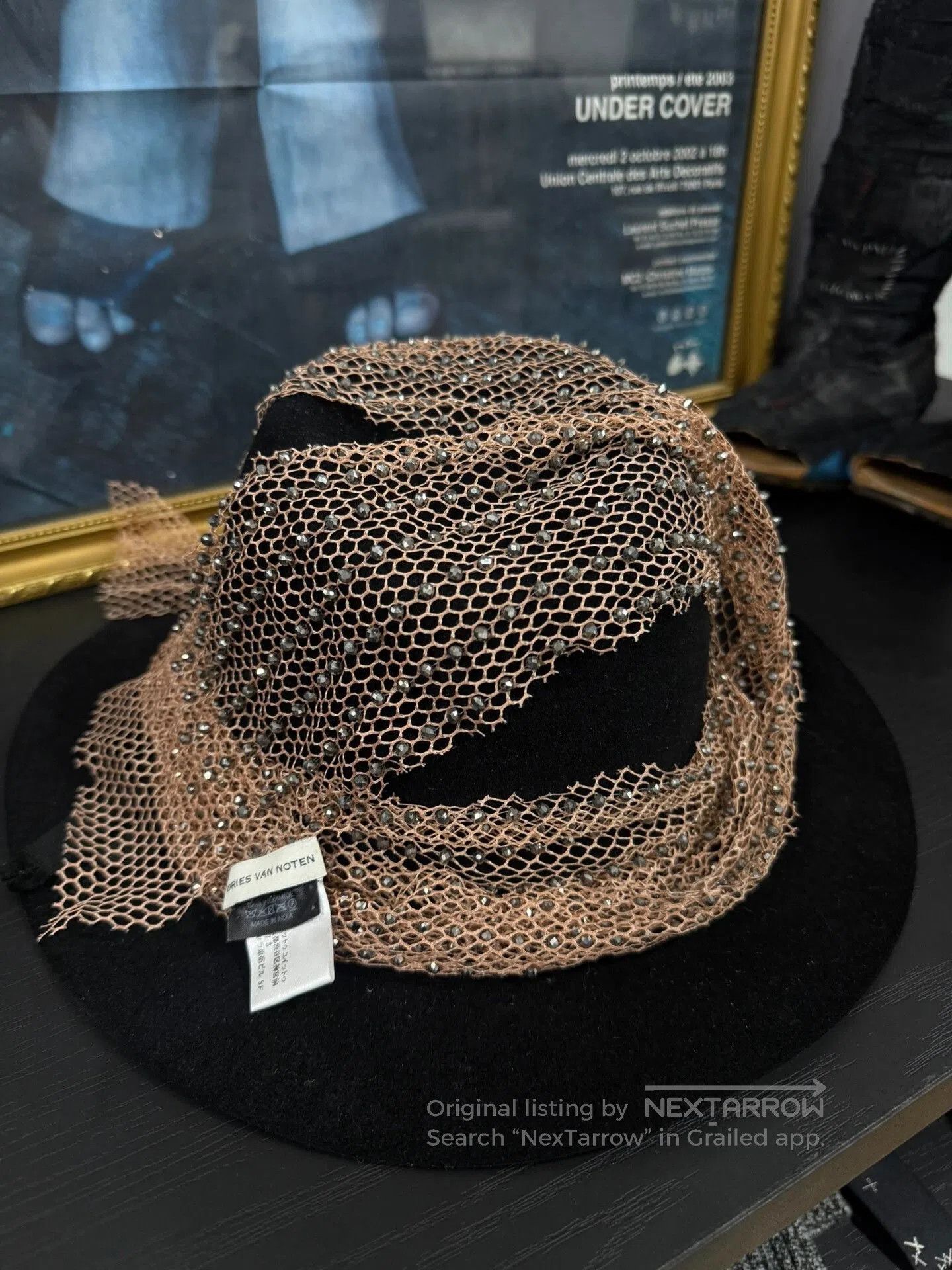 Dries Van Noten Dries van Noten Diamond Mesh Scarf. Size ONE SIZE - 3 Thumbnail