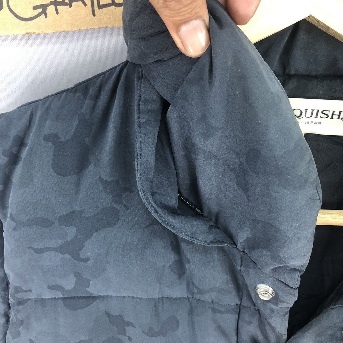 Vanquish Vintage 2000s Vanquish Tokyo Camo Puffer Vest Size US M / EU 48-50 / 2 - 6 Thumbnail