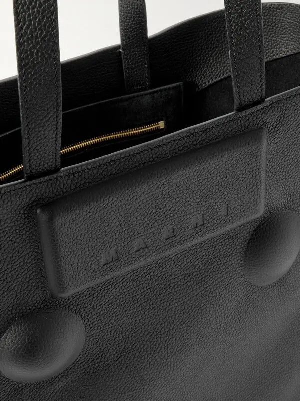 Marni o1w1db11125 Size :OS/Trunkaroo Medium Tote in Black Size ONE SIZE - 3 Thumbnail