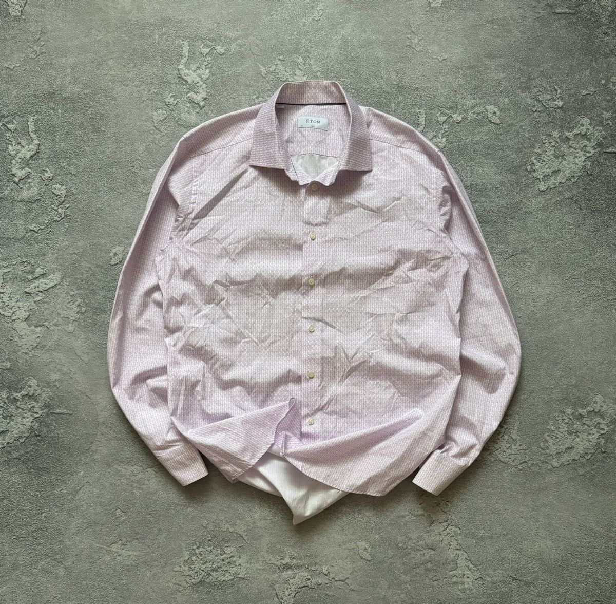 Designer × Eton Eton XL 43 slim all printed sea horse shirt button up dress Size US XL / EU 56 / 4 - 1 Thumbnail