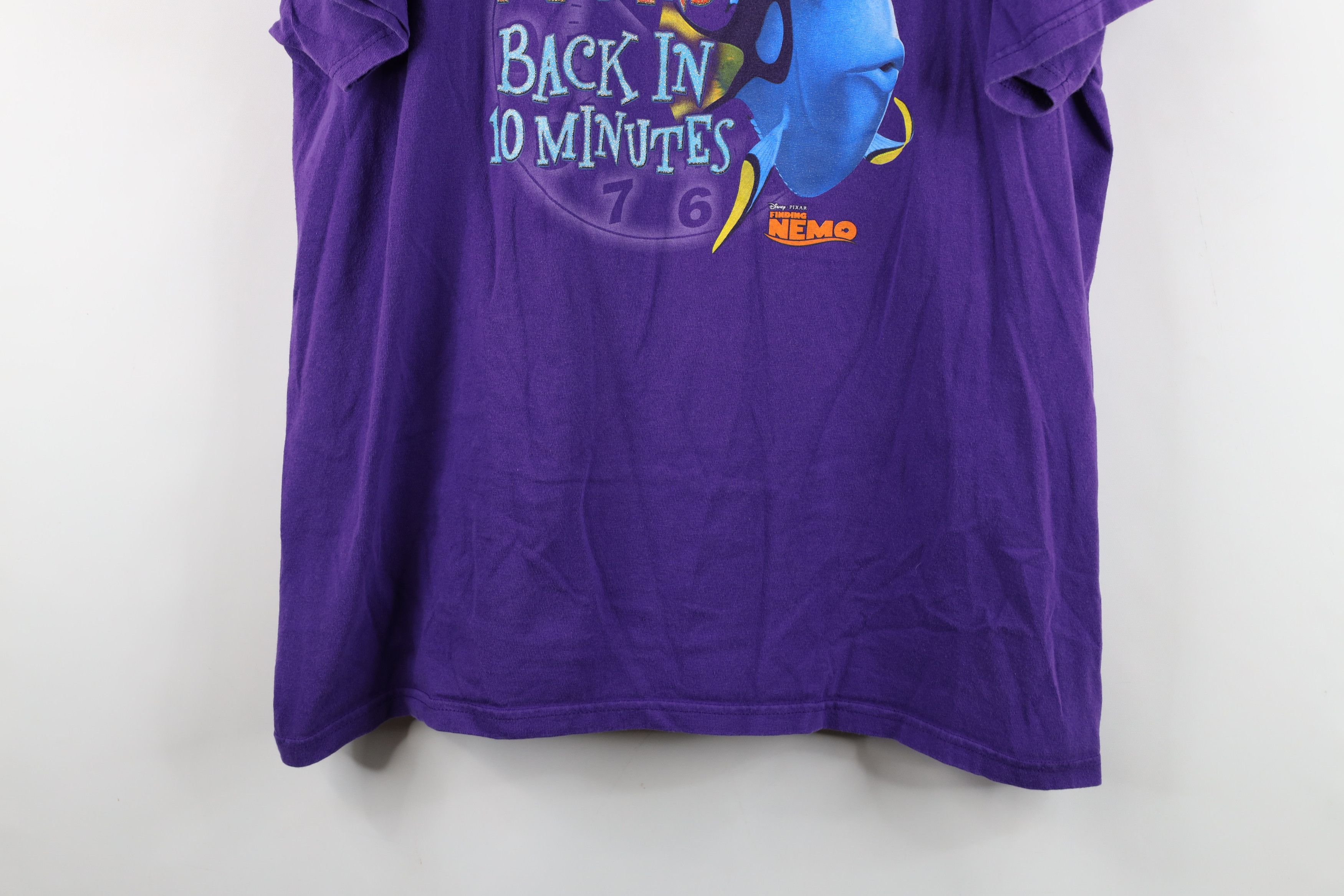 Disney Vintage Disney Pixar Finding Nemo Dory Fish T-Shirt Purple Size XXL / US 16-18 / IT 52-54 - 3 Thumbnail