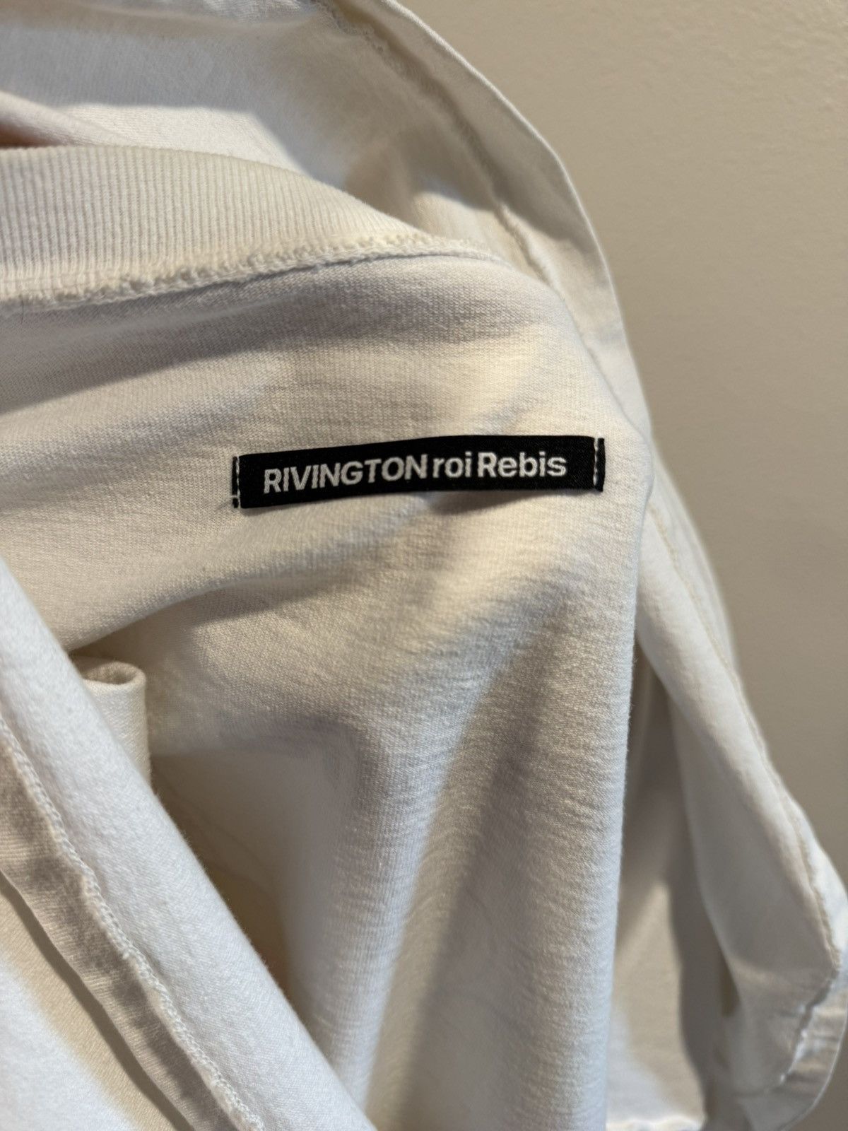 RRR-123 Optic White Rivington FA-CO L/S Tee #2 (L) Size US L / EU 52-54 / 3 - 9 Thumbnail