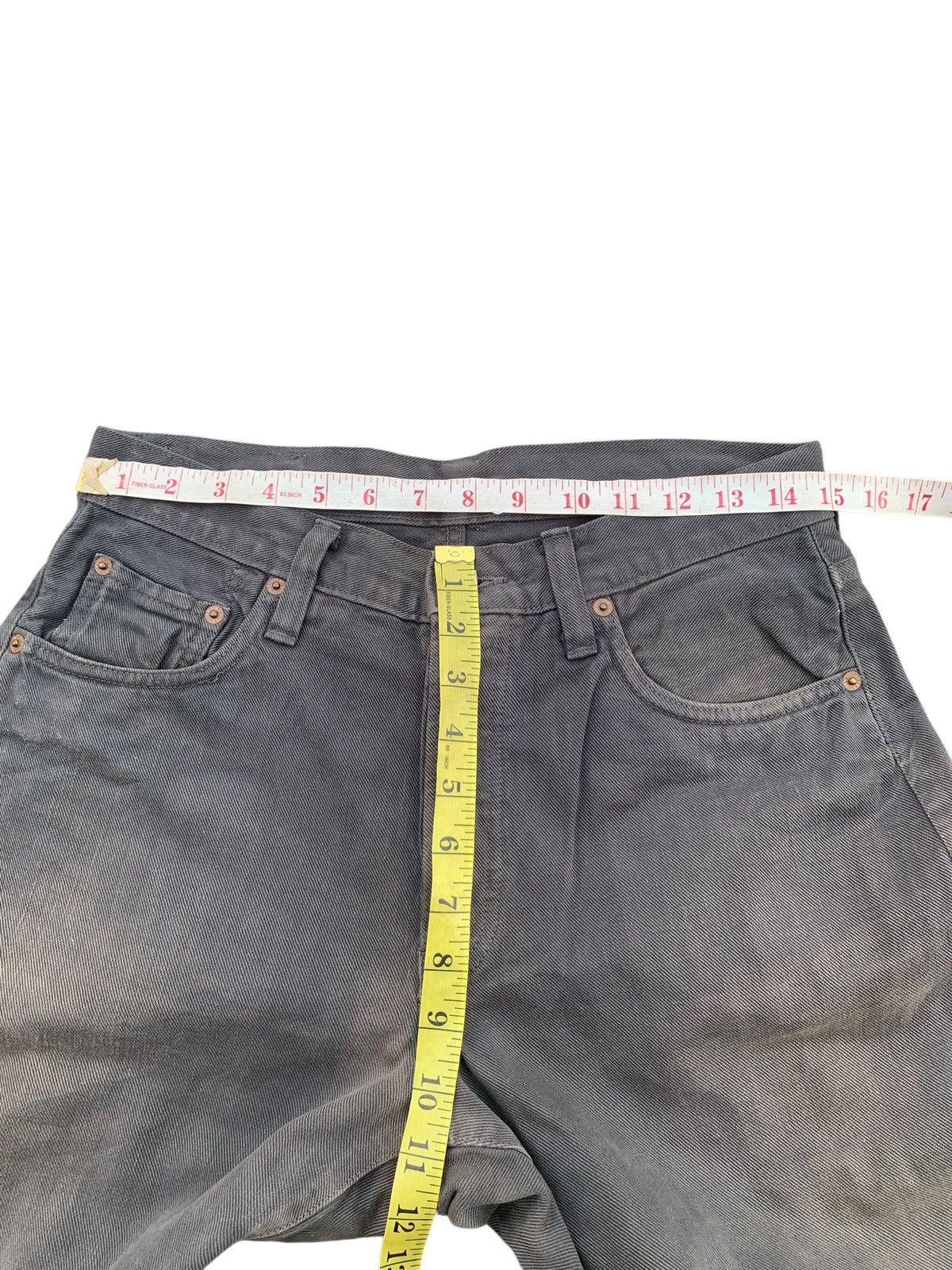 Johnbull VINTAGE JOHNBULL SELVEDGE SUNFADED JAPANESE DISTRESSED DENIM Size US 30 / EU 46 - 18 Thumbnail