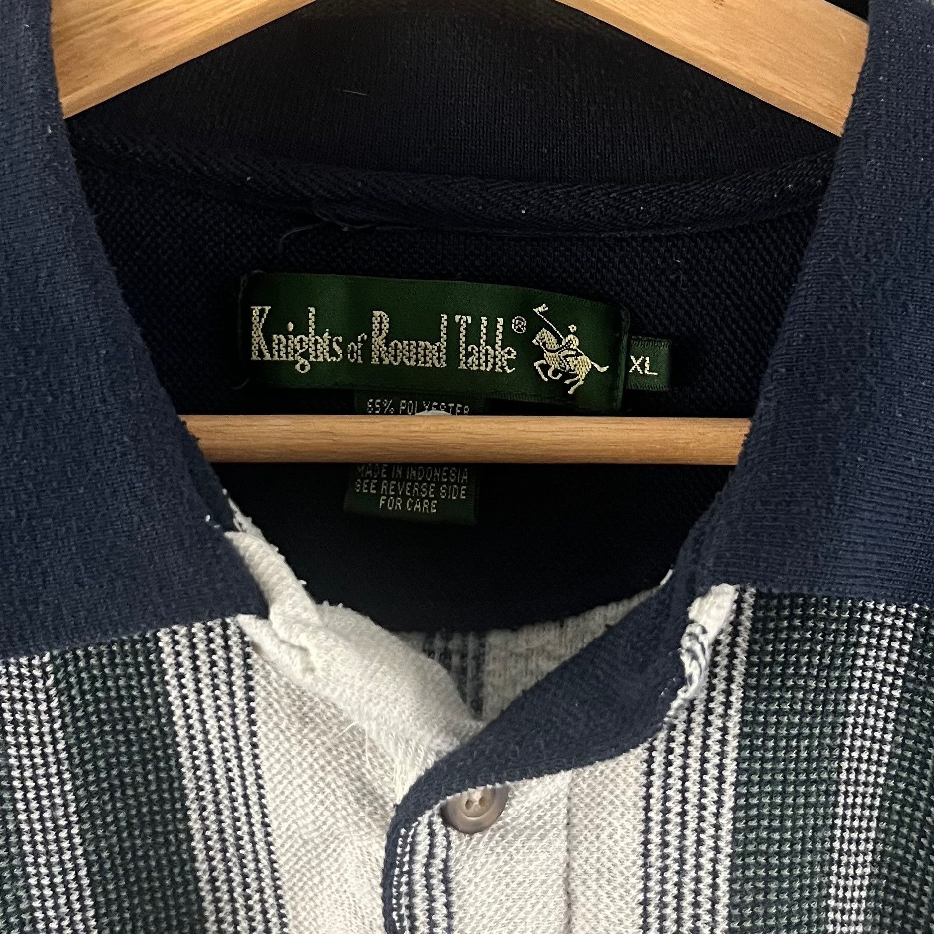 Vintage Vintage 90’s Stripe rugby sweatshirt Size US M / EU 48-50 / 2 - 3 Thumbnail