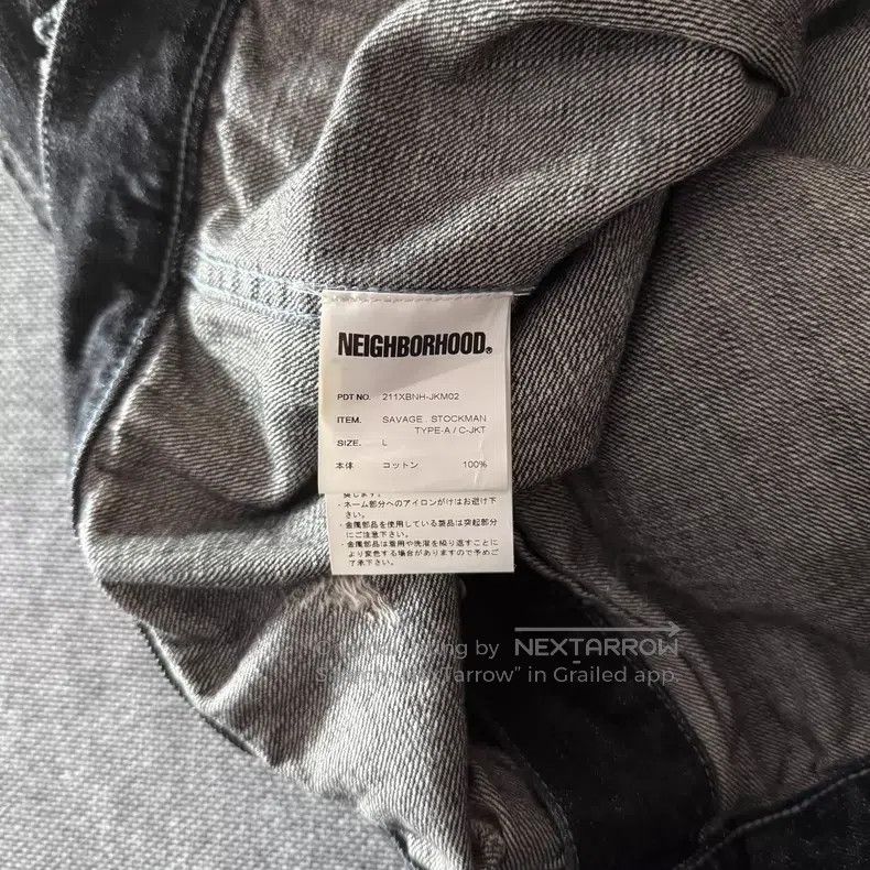 Neighborhood Neighborhood Denim Jacket Size US L / EU 52-54 / 3 - 8 Thumbnail