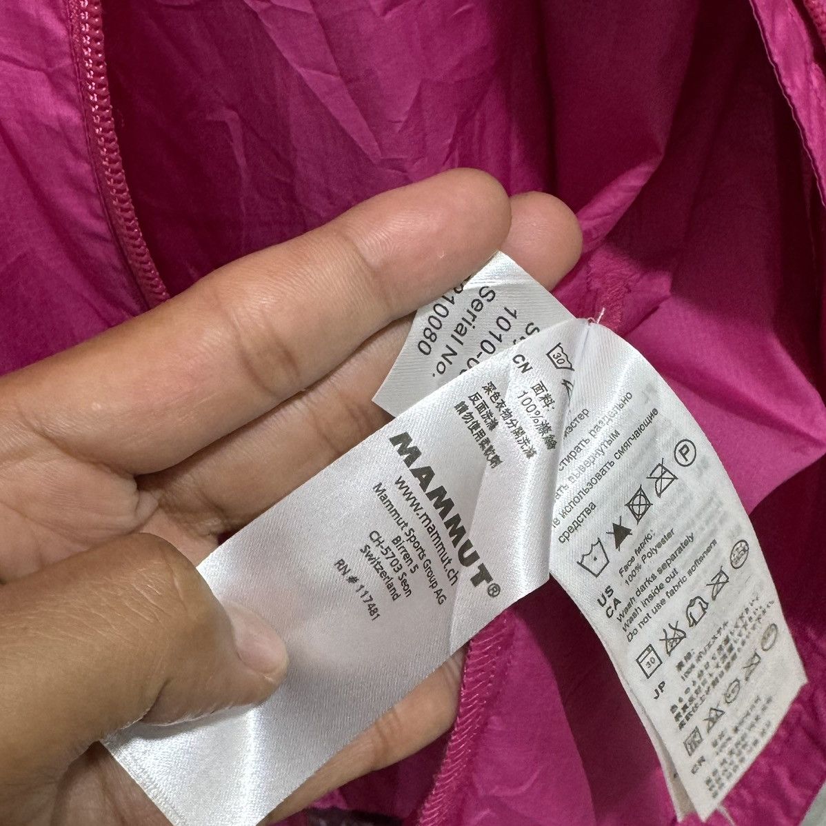 Mammut Mammut Flash windshell outdoor jacket Size S / US 4 / IT 40 - 6 Thumbnail