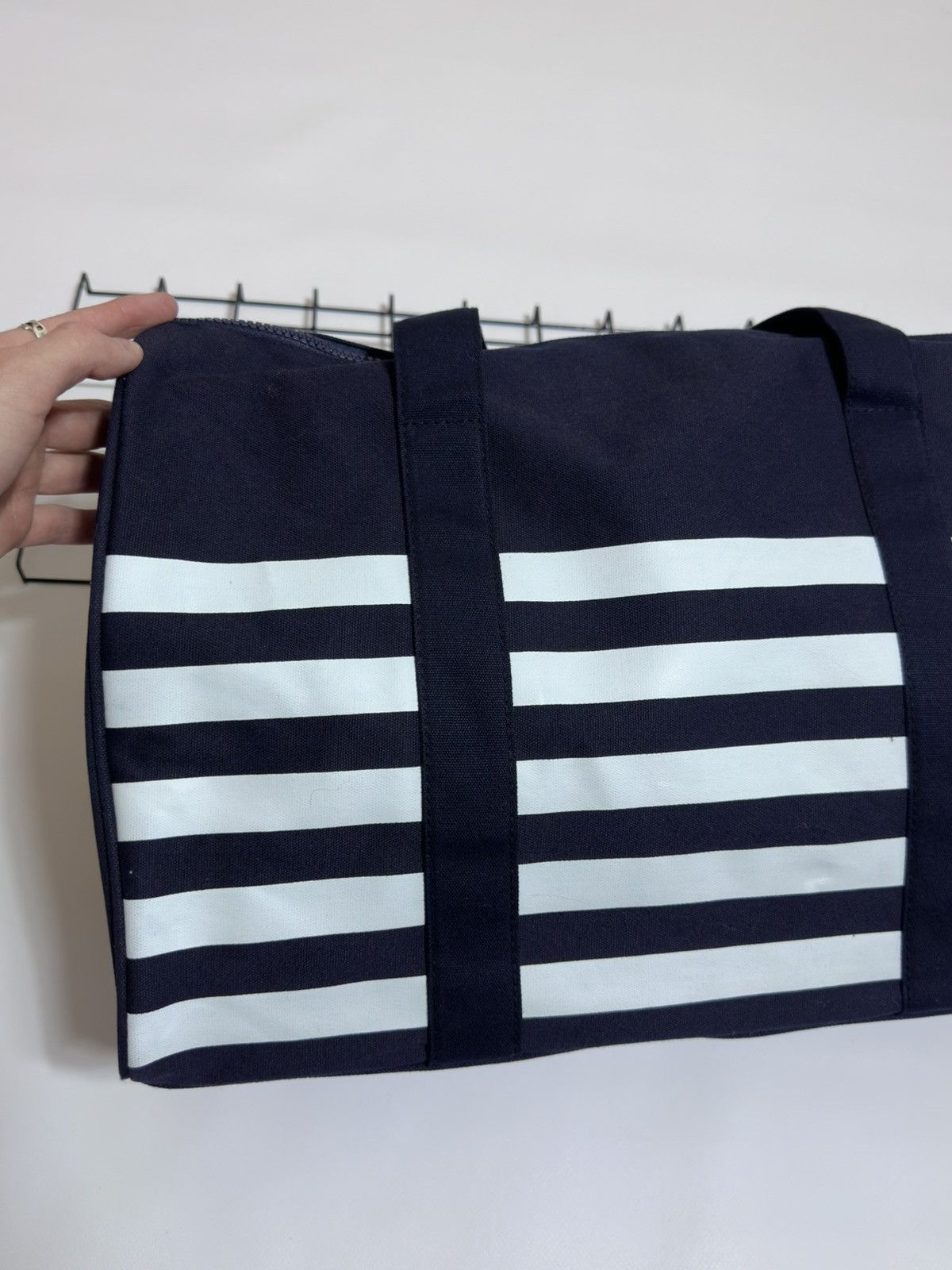 Jean Paul Gaultier Jean Paul Gaultier Parfums Striped Weekend Duffle Bag Size ONE SIZE - 6 Thumbnail