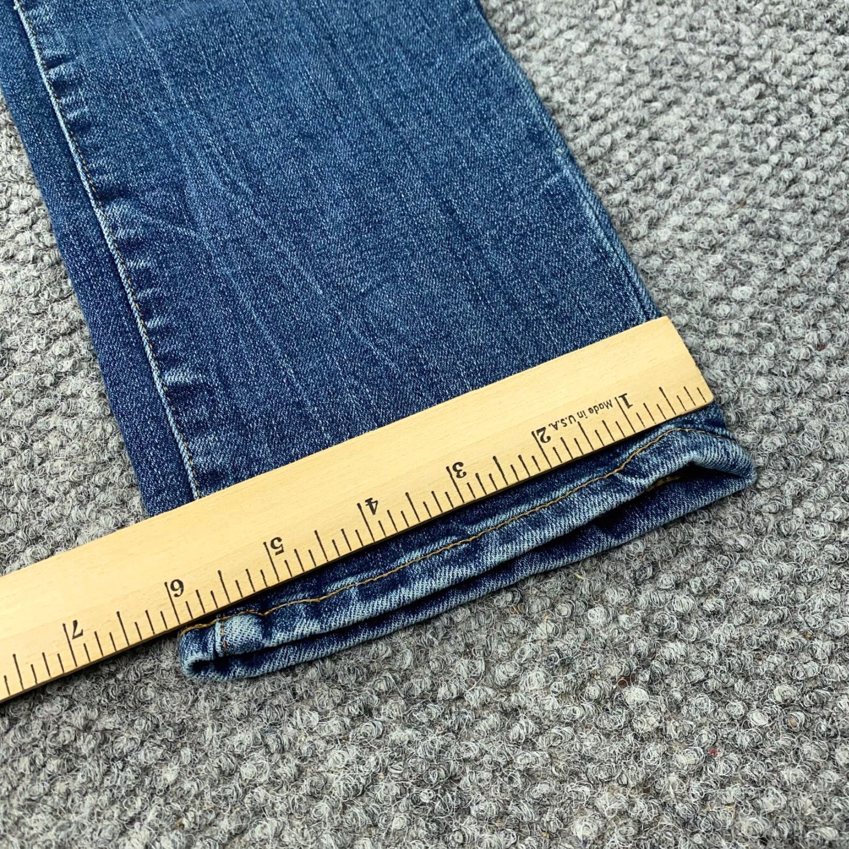 American Eagle Outfitters American Eagle Outfitters Jeans Mens 30x32 Slim Straight Blue 5-Pocket Design Stretch Denim Size US 30 / EU 46 - 6 Thumbnail