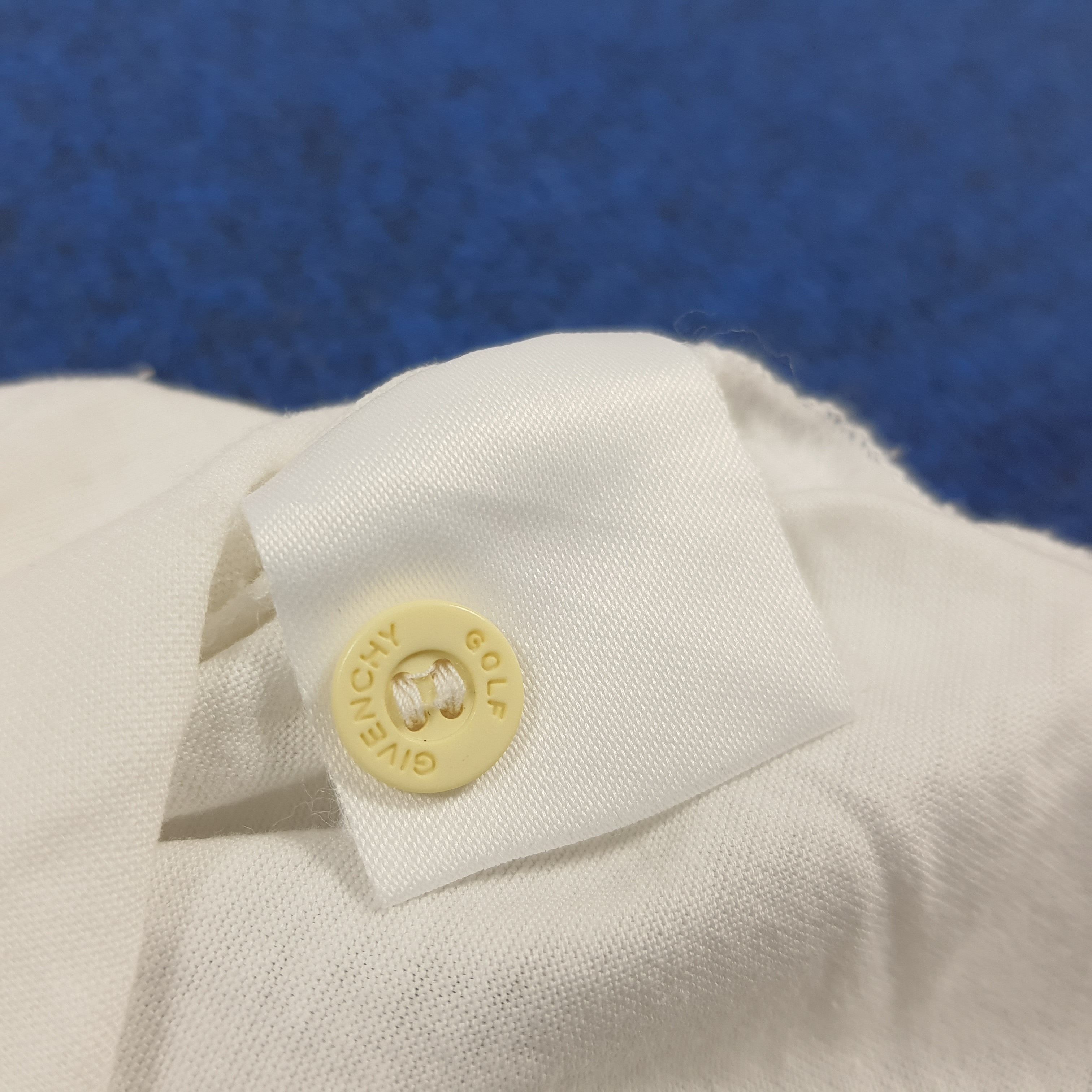 Givenchy Vintage Givenchy Golf White Polo Shirt C294N45 Size US M / EU 48-50 / 2 - 6 Thumbnail