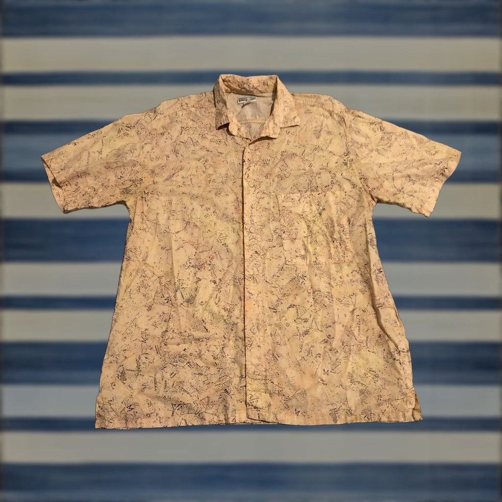 Patagonia VINTAGE Patagonia Button-Up Shirt Mens Medium Beige Cotton Short Sleeve USA Made Size US M / EU 48-50 / 2 - 1 Thumbnail