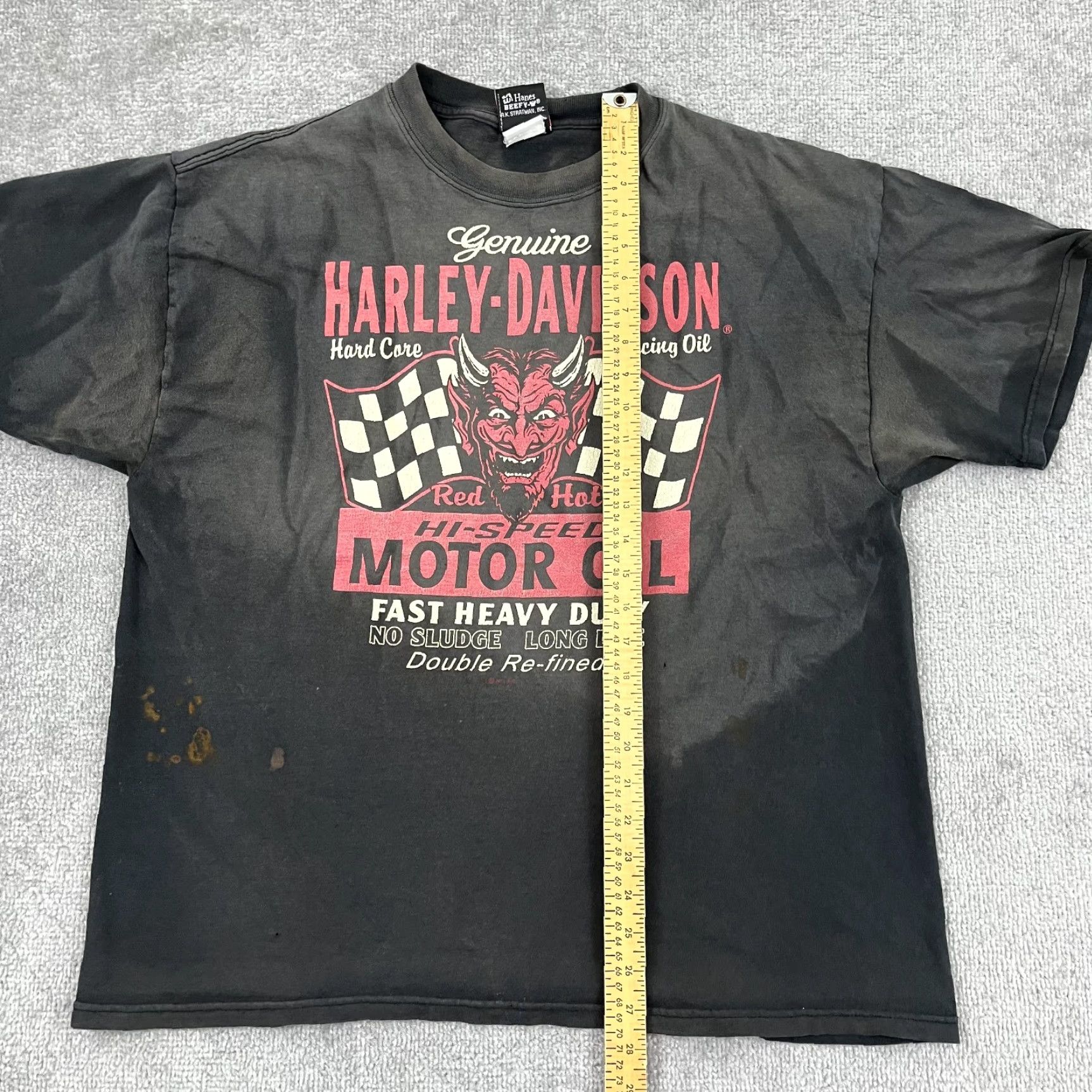 Harley Davidson VINTAGE Harley-Davidson Shirt Men L Black Graphic Print Skull Logo Short Sleeve Crew Neck 2000s Mens Size US L / EU 52-54 / 3 - 5 Thumbnail