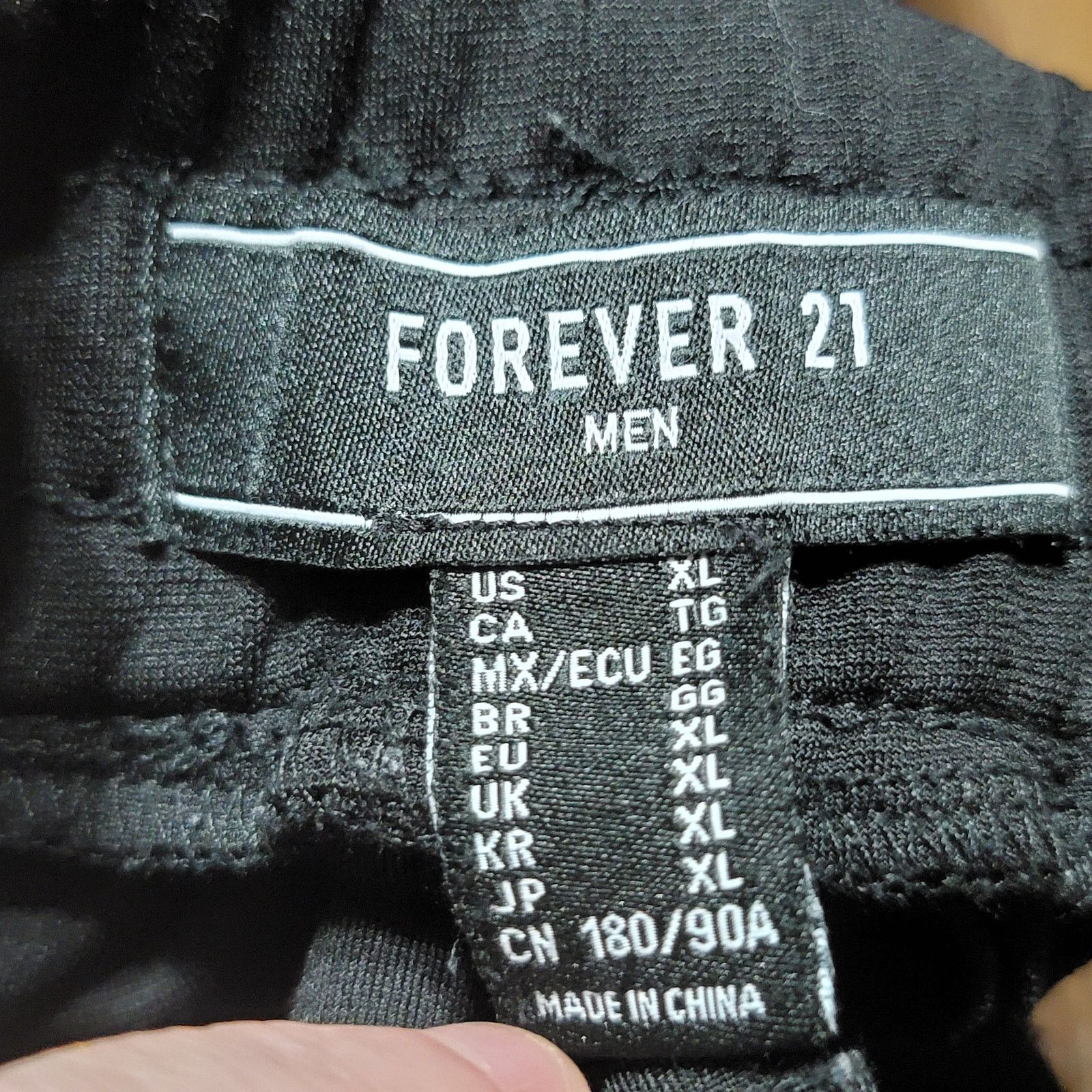 Forever 21 Forever 21 Joggers w/ Checker Stripes & Zipper Pockets - XL Size US 33 - 7 Thumbnail