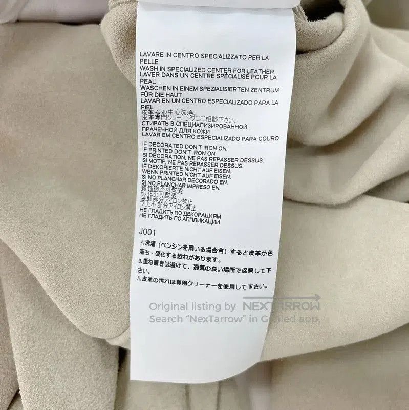 Maison Margiela Maison Margiela Beige Leather Jacket for Women . Size S / US 4 / IT 40 - 8 Thumbnail