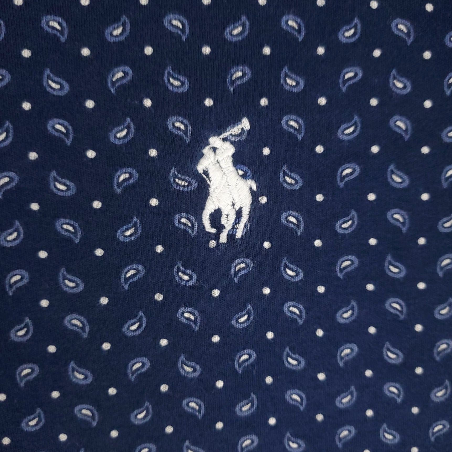 Ralph Lauren VINTAGE Ralph Lauren Polo Shirt Men 2XL Cotton Short Sleeve Blue Classic Casual All Seasons Size US XXL / EU 58 / 5 - 3 Thumbnail