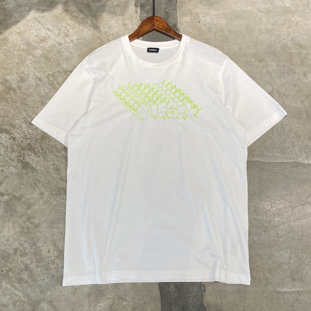 Diesel Diesel Spiky Font Tee ( Not Y Project) Size US XL / EU 56 / 4 - 2 Thumbnail