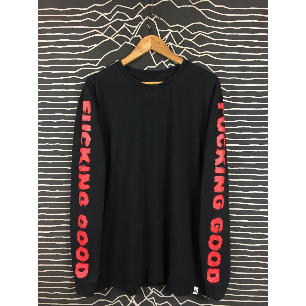 Vintage Goodfellas World Wide Fucking Good Longsleeve Tee Size US XL / EU 56 / 4 - 5 Thumbnail