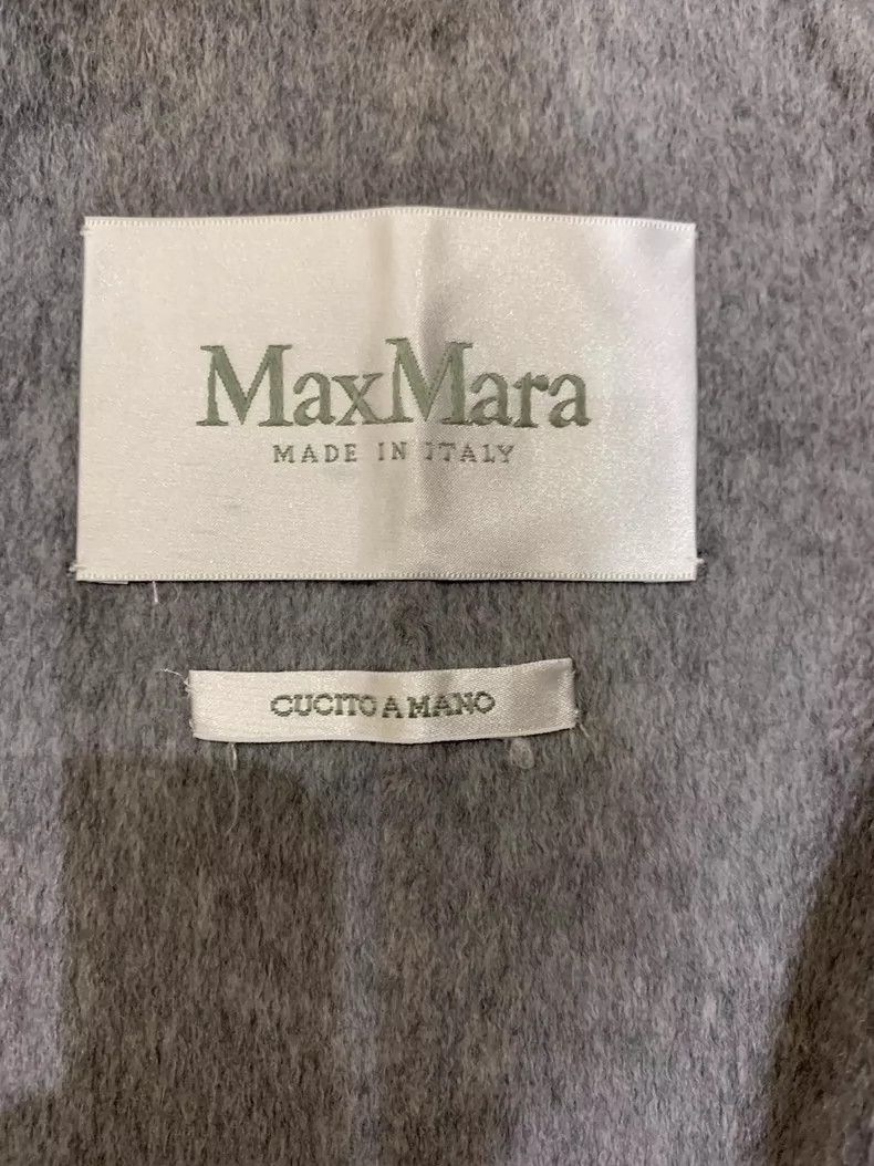 Max Mara Max Mara Grey, 100% cashmere, water ripple Size S / US 4 / IT 40 - 4 Thumbnail