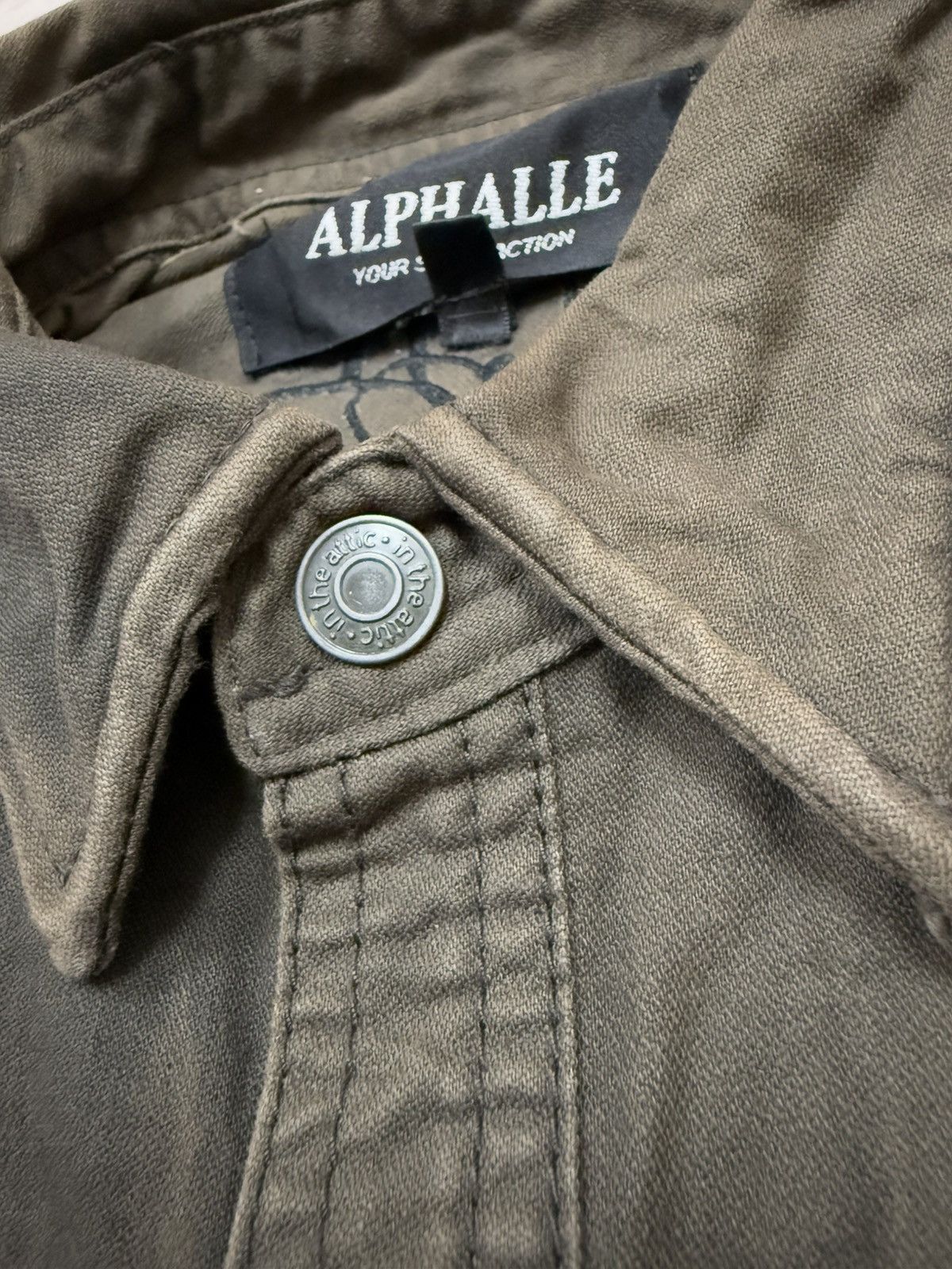 In The Attic × Japanese Brand In The attic Alpalle your satisfaction button up Shirt Size US S / EU 44-46 / 1 - 10 Thumbnail