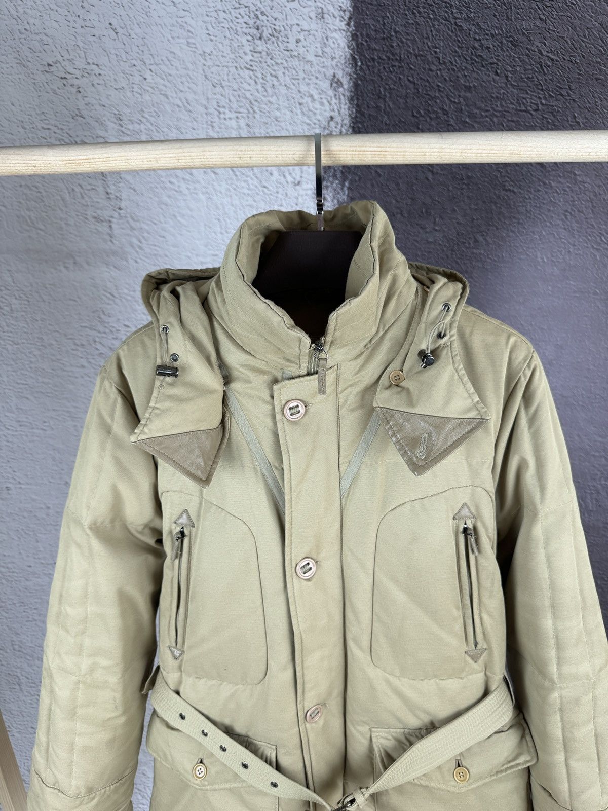 Other Mabrun made in Italy beige down parka heavy coat Size US M / EU 48-50 / 2 - 14 Thumbnail