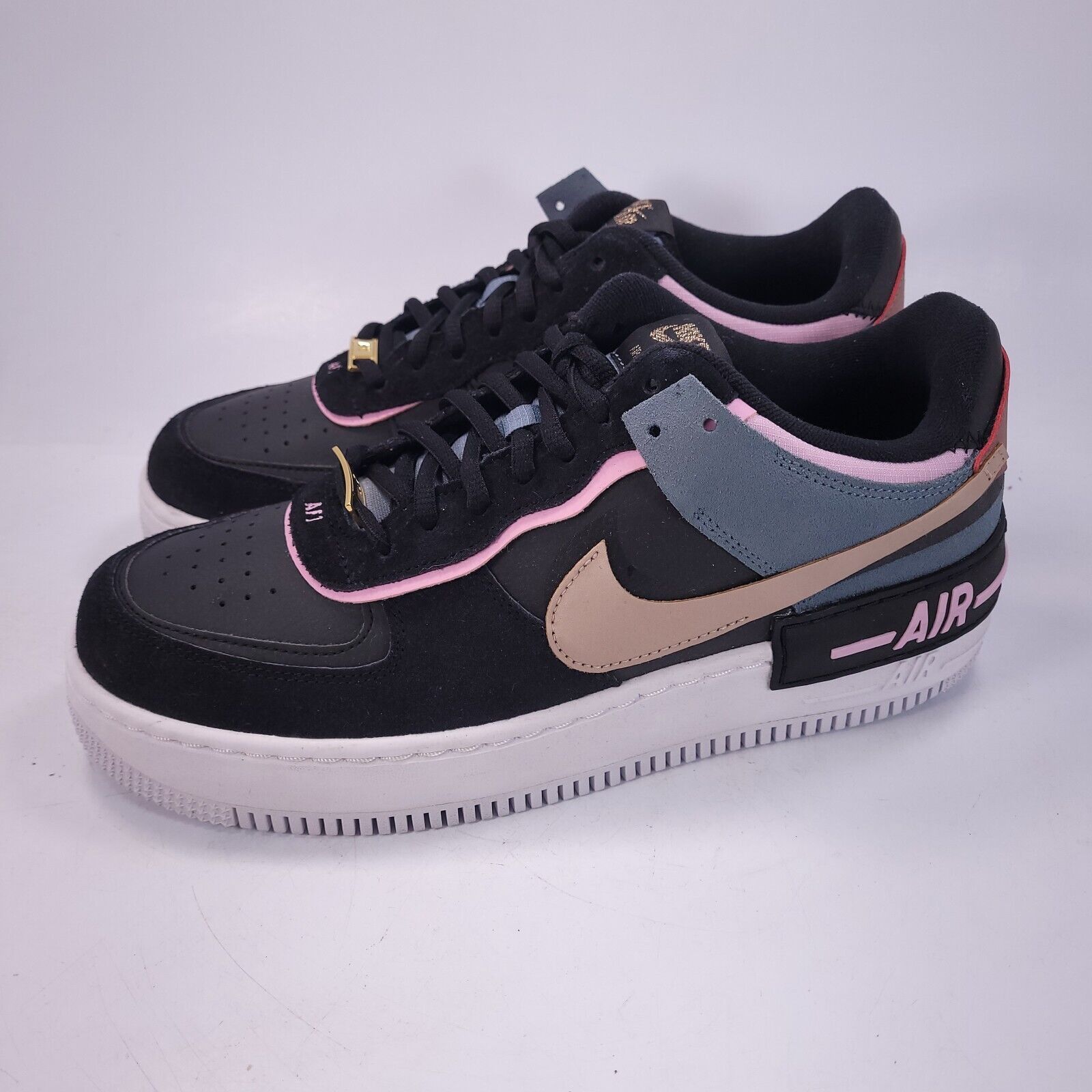 Arctic Pink Nike Air Force Shadow Black Air Force Black And Pink