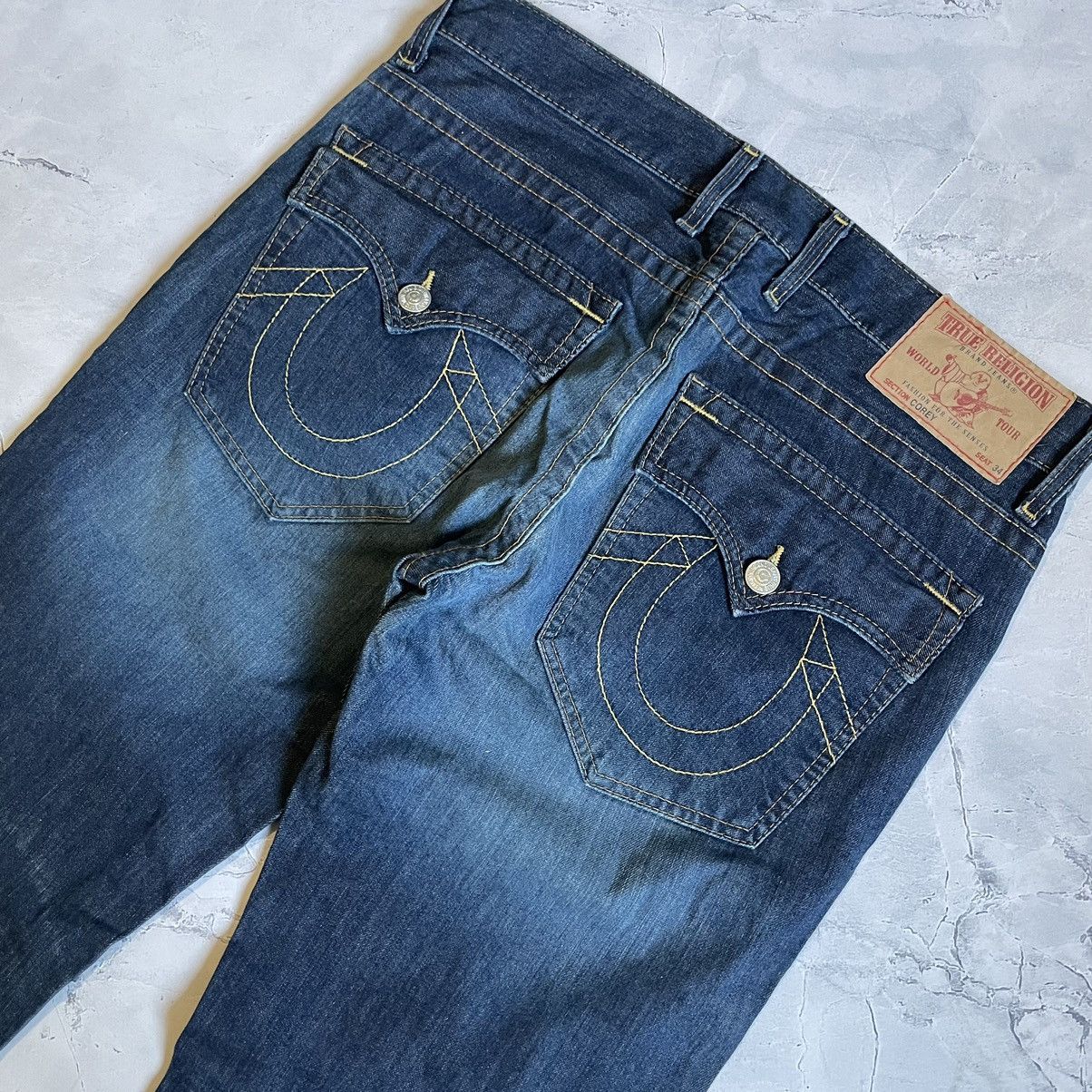Japanese Brand × True Religion True Religion Denim Jeans Pants Y2K Chief Keef Size US 34 / EU 50 - 8 Thumbnail