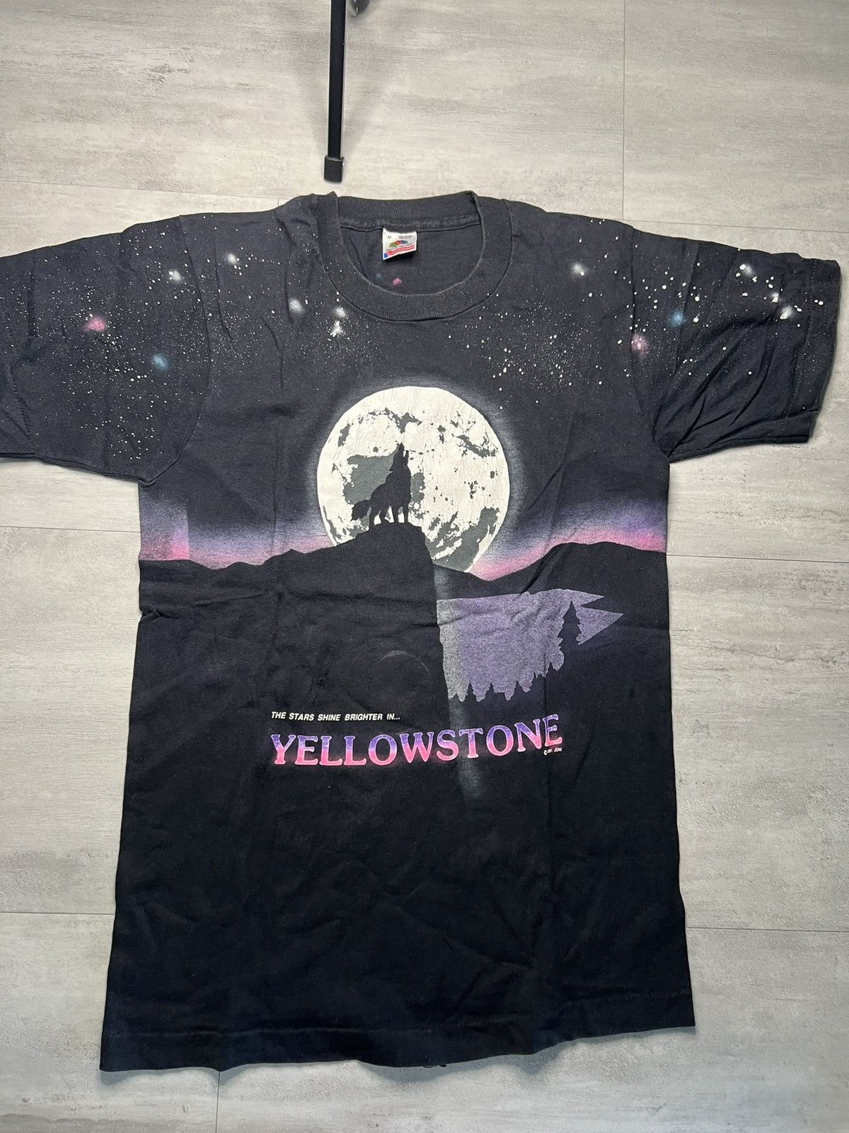 Fruit Of The Loom Vintage 1991 yellowstone M Size US M / EU 48-50 / 2 - 1 Thumbnail