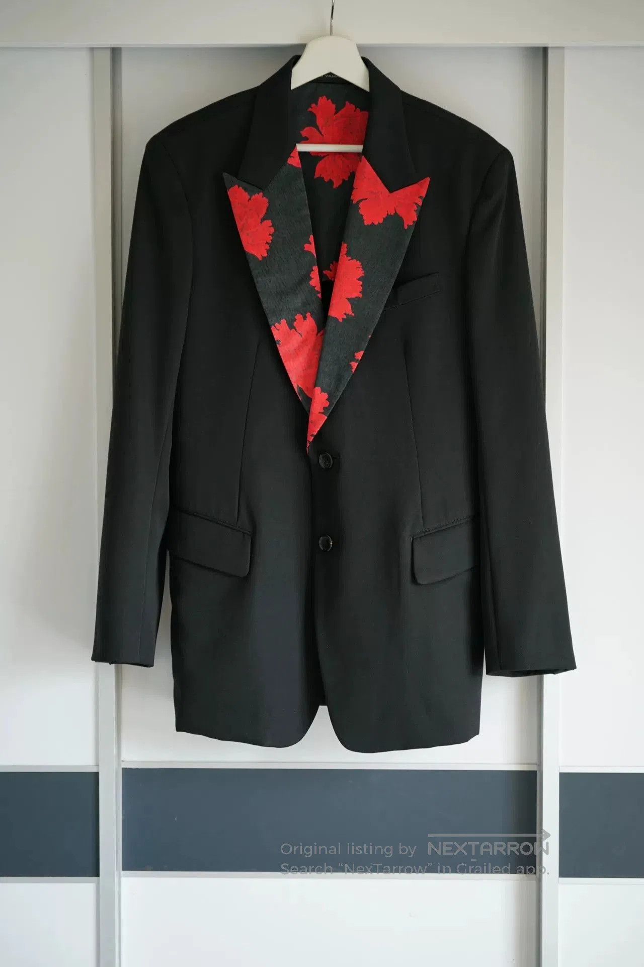 Yohji Yamamoto yohji yamamoto floral silk collar blazer. Size US L / EU 52-54 / 3 - 2 Thumbnail