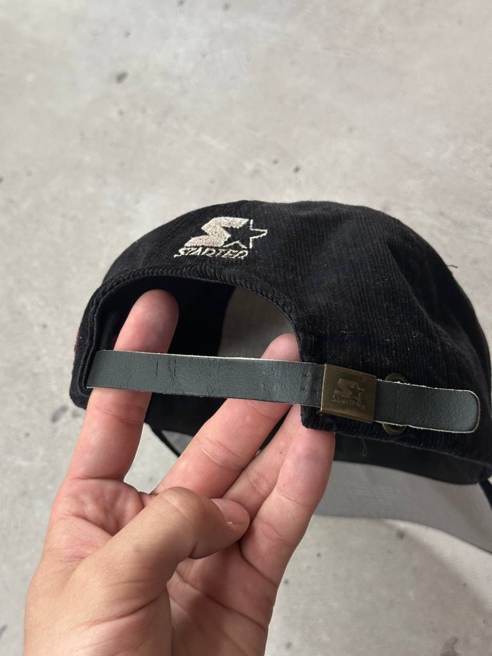 NBA × Starter × Vintage Chicago Bulls Vintage M in Korea Cordury Cap Basketball SK8 Size ONE SIZE - 7 Thumbnail