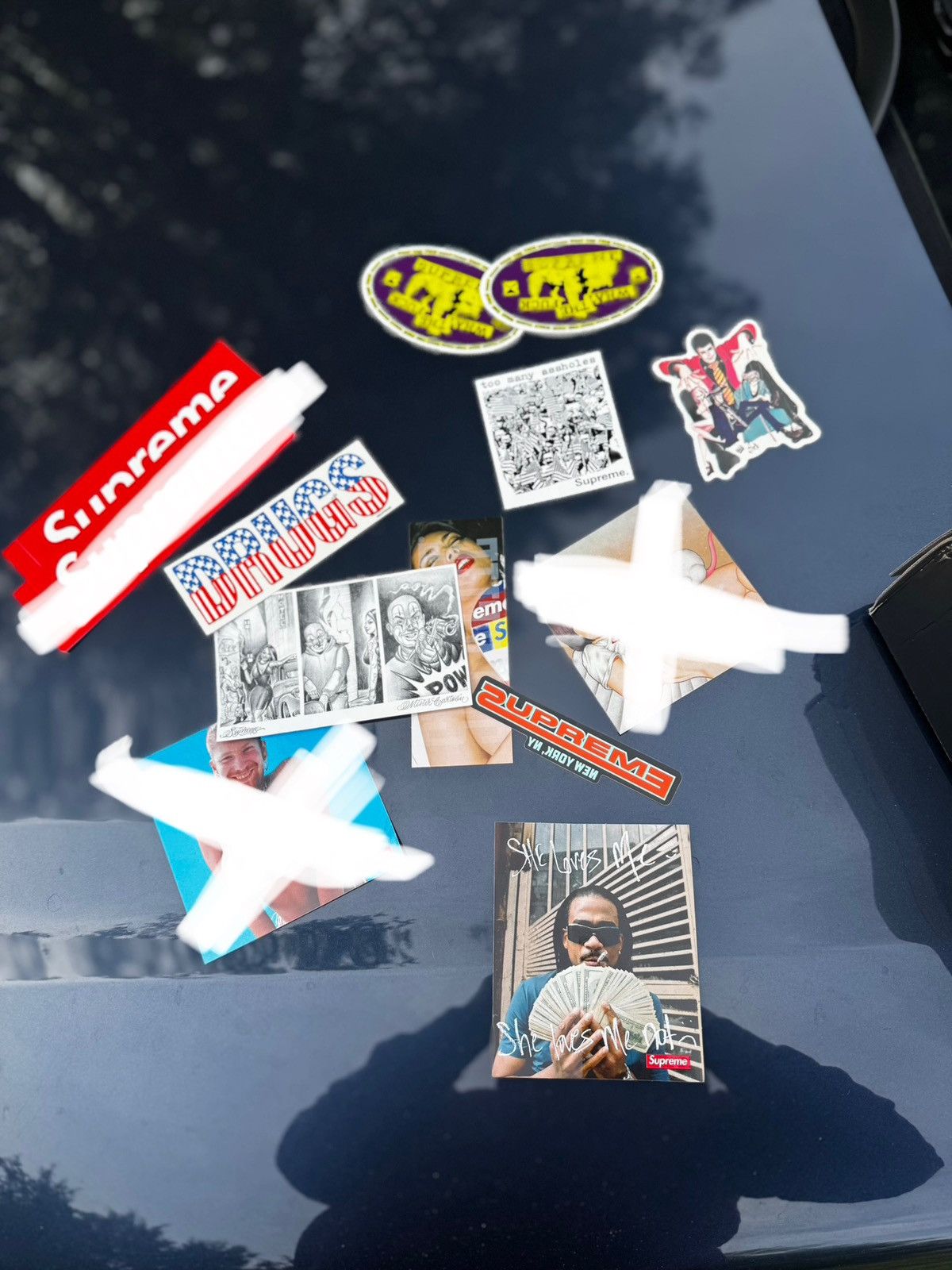 Supreme PACK OF SUPREME STICKERS Size ONE SIZE - 1 Preview