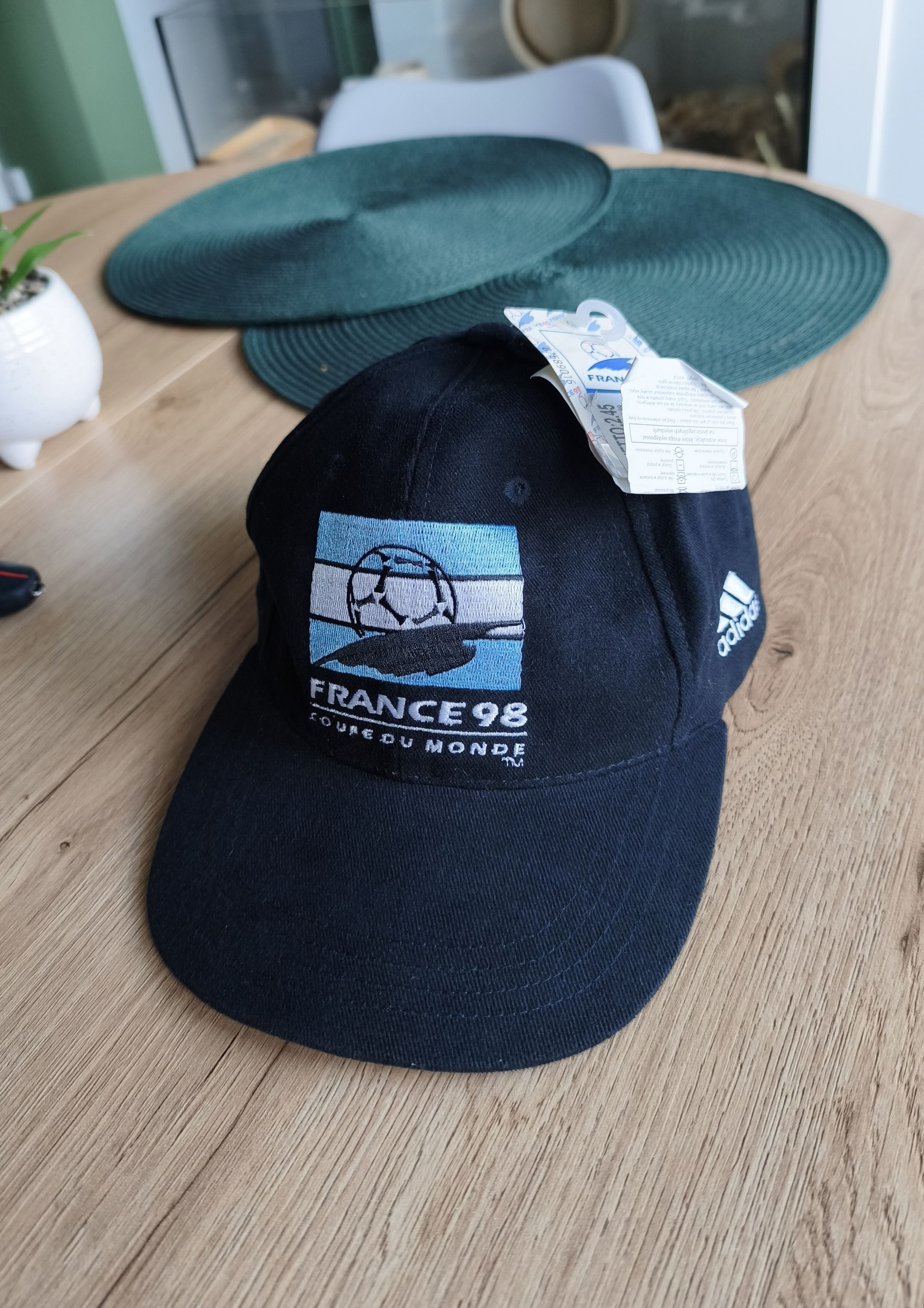 Adidas France 1998 World Cup Adidas Hat Argentina BNWT Size ONE SIZE - 1 Thumbnail