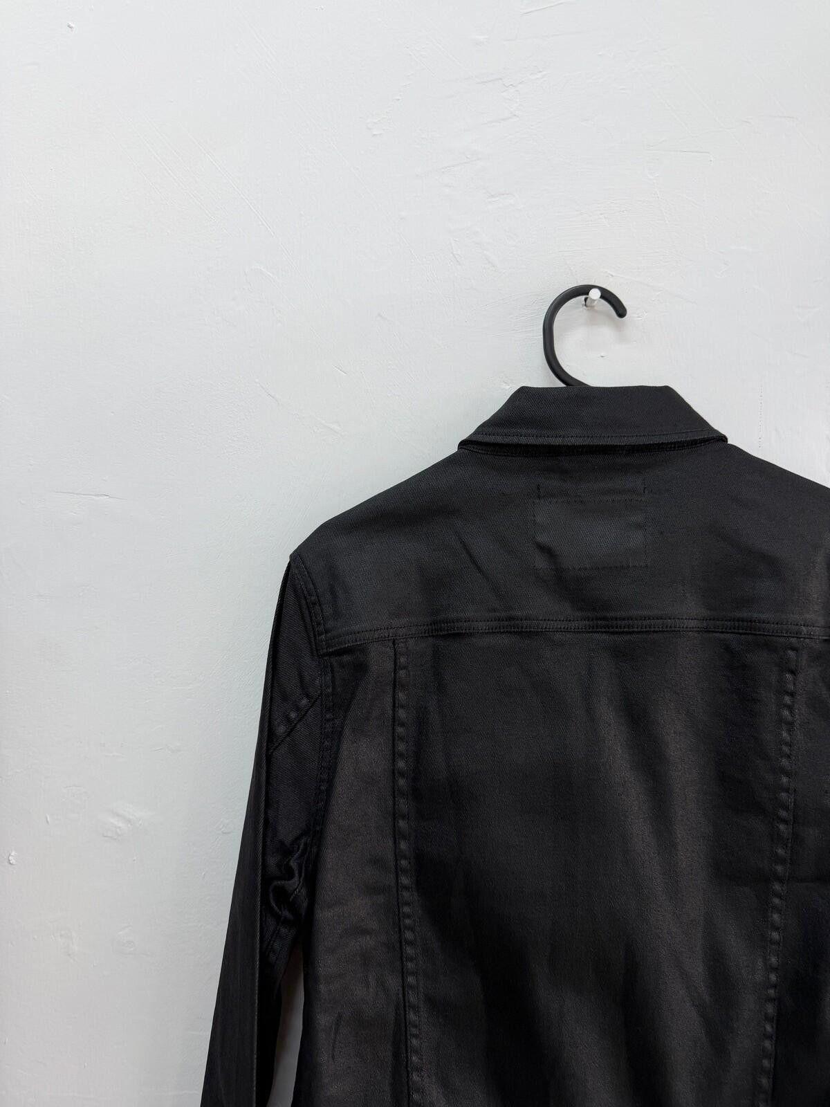 Ksubi new ksubi mens denim classic jacket black waxed medium med m Size US M / EU 48-50 / 2 - 6 Thumbnail