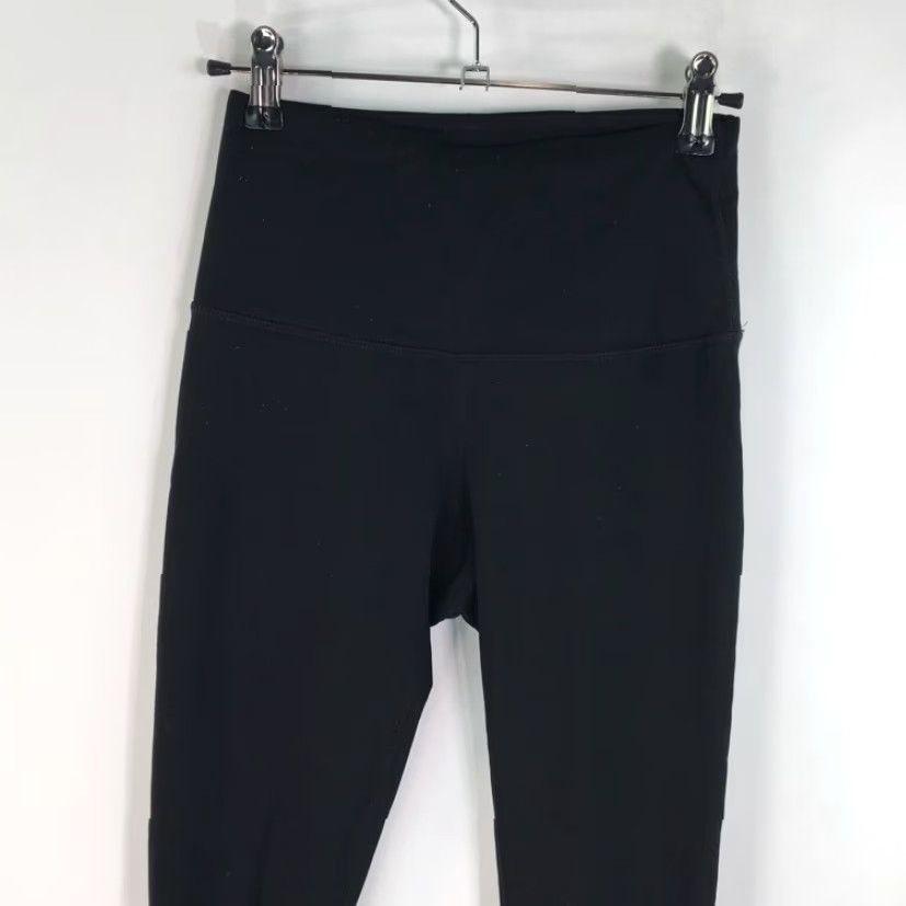 Vintage VINTAGE Tsla Womens Activewear Leggings Skinny Black Elastic Waist XS Yoga Workout Sleepwear Women Size 26" / US 2 / IT 38 - 5 Thumbnail