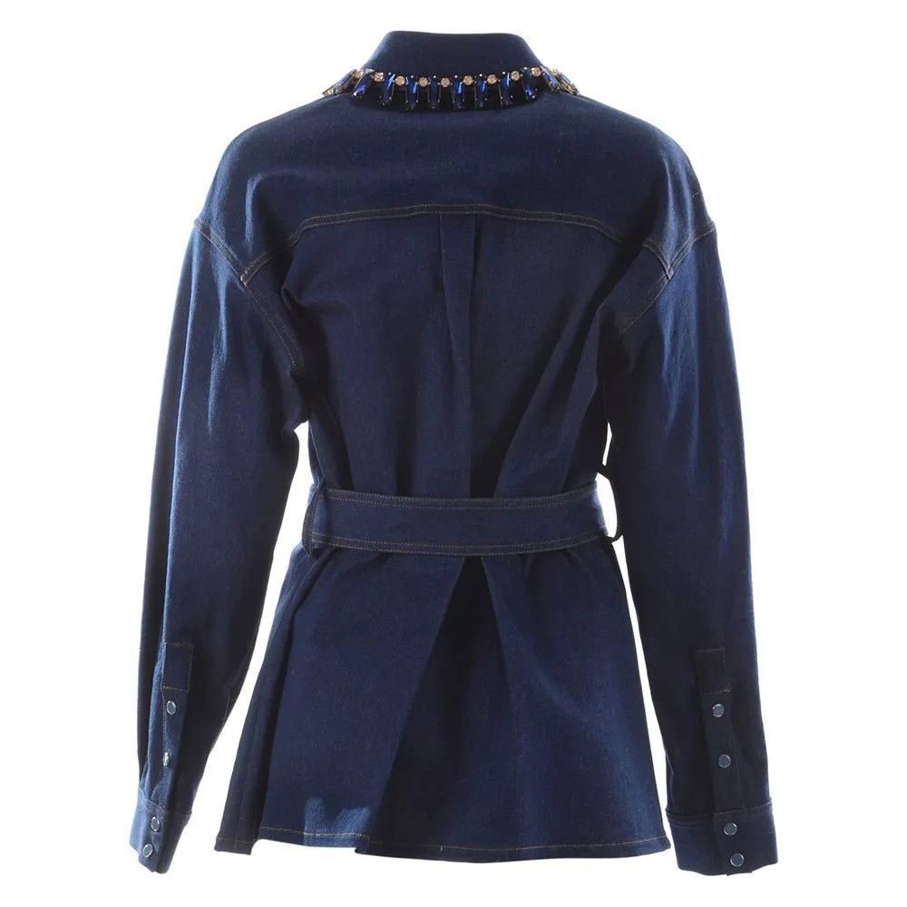 Dolce & Gabbana o1y0925 Denim Shirt in Blue Size XS / US 0-2 / IT 36-38 - 2 Thumbnail