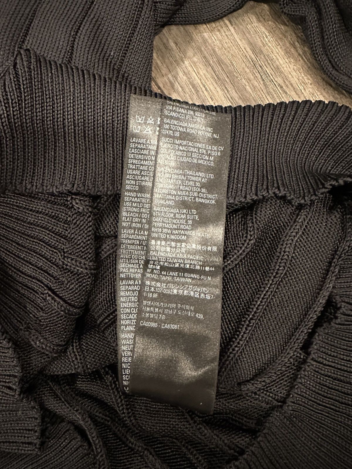 Balenciaga Balenciaga Silk Ribs Knit Size US L / EU 52-54 / 3 - 9 Thumbnail